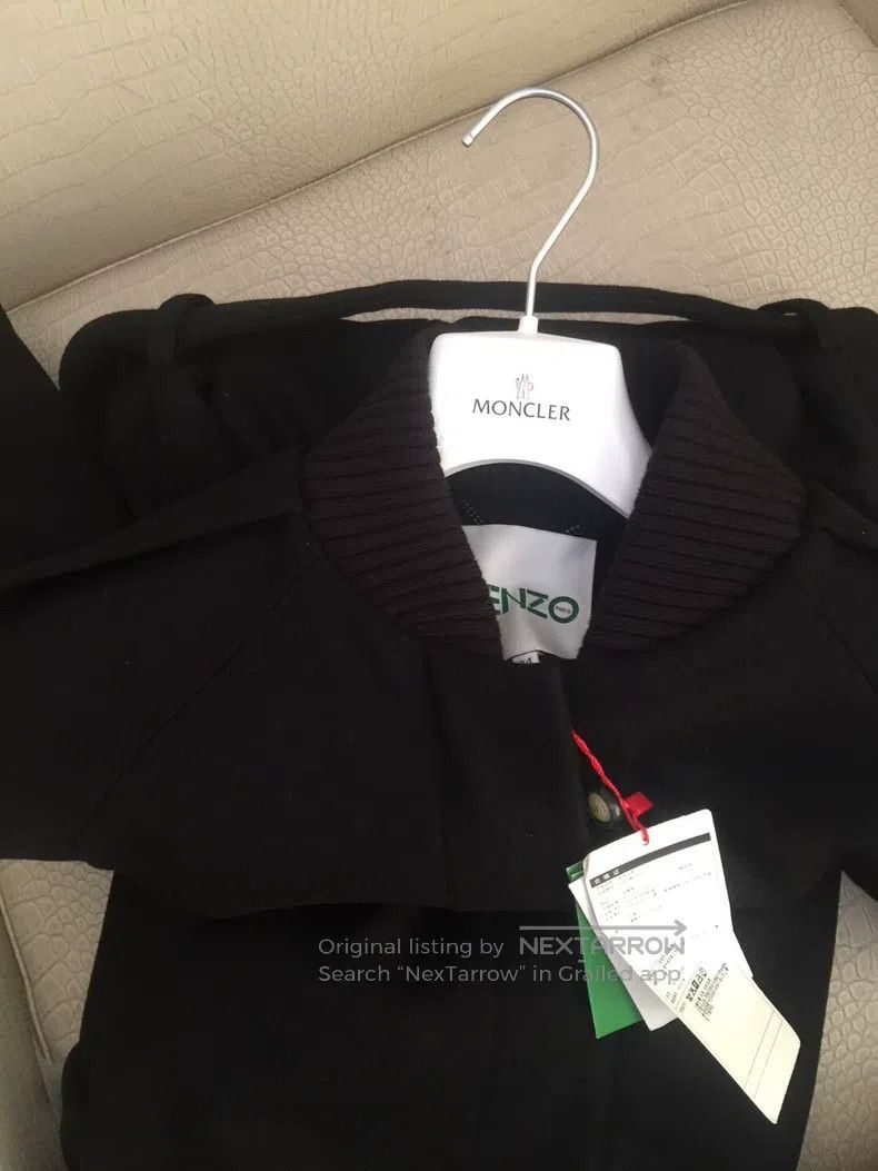 Kenzo Kenzo Cashmere and Wool Coat Size XXS / US 00 / IT 34 - 2 Thumbnail