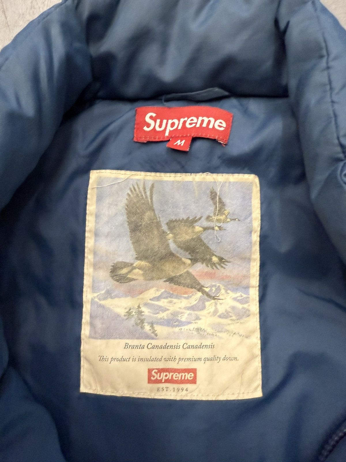 Supreme ‘90s Supreme Full Zip Down Puffer Jacket Size US M / EU 48-50 / 2 - 10 Thumbnail
