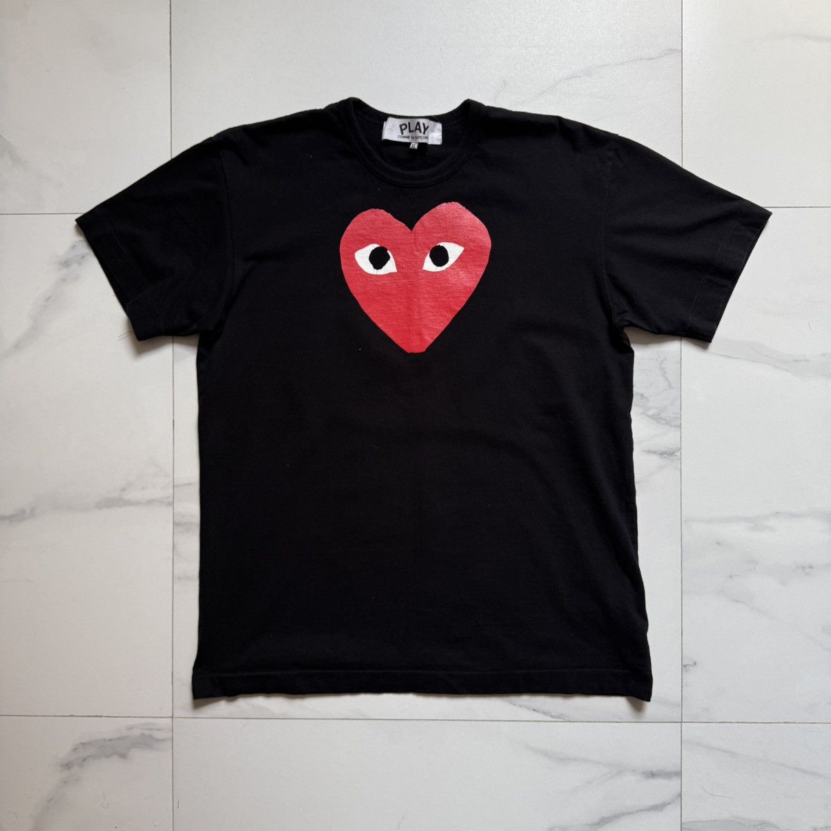 Comme des Garcons PLAY Comme Des Garçons PLAY Red Heart Tee Size US L / EU 52-54 / 3 - 2 Thumbnail