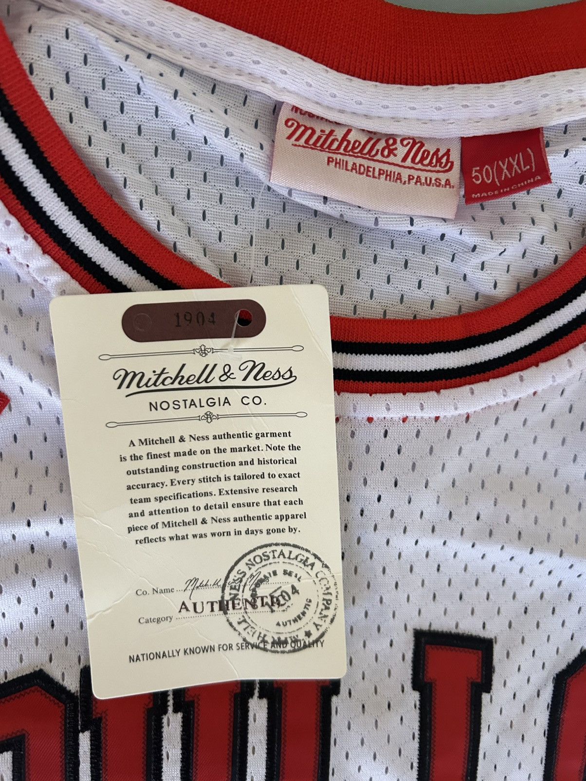 Mitchell & Ness Jordan Mitchell & Ness jersey Size US XXL / EU 58 / 5 - 4 Thumbnail