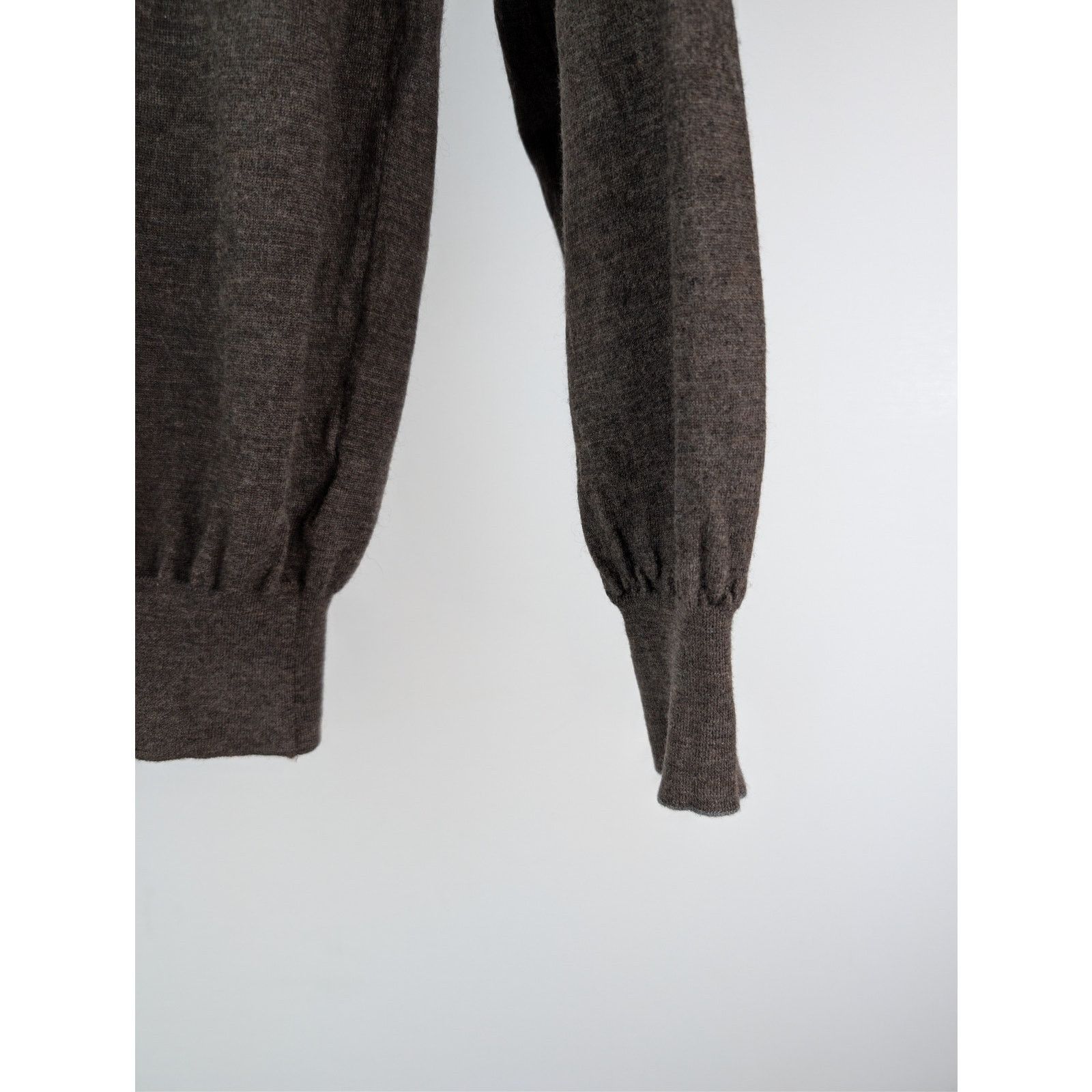 Brunello Cucinelli o1rshd1 CC20 Sweater in Dark Brown Size US M / EU 48-50 / 2 - 5 Thumbnail