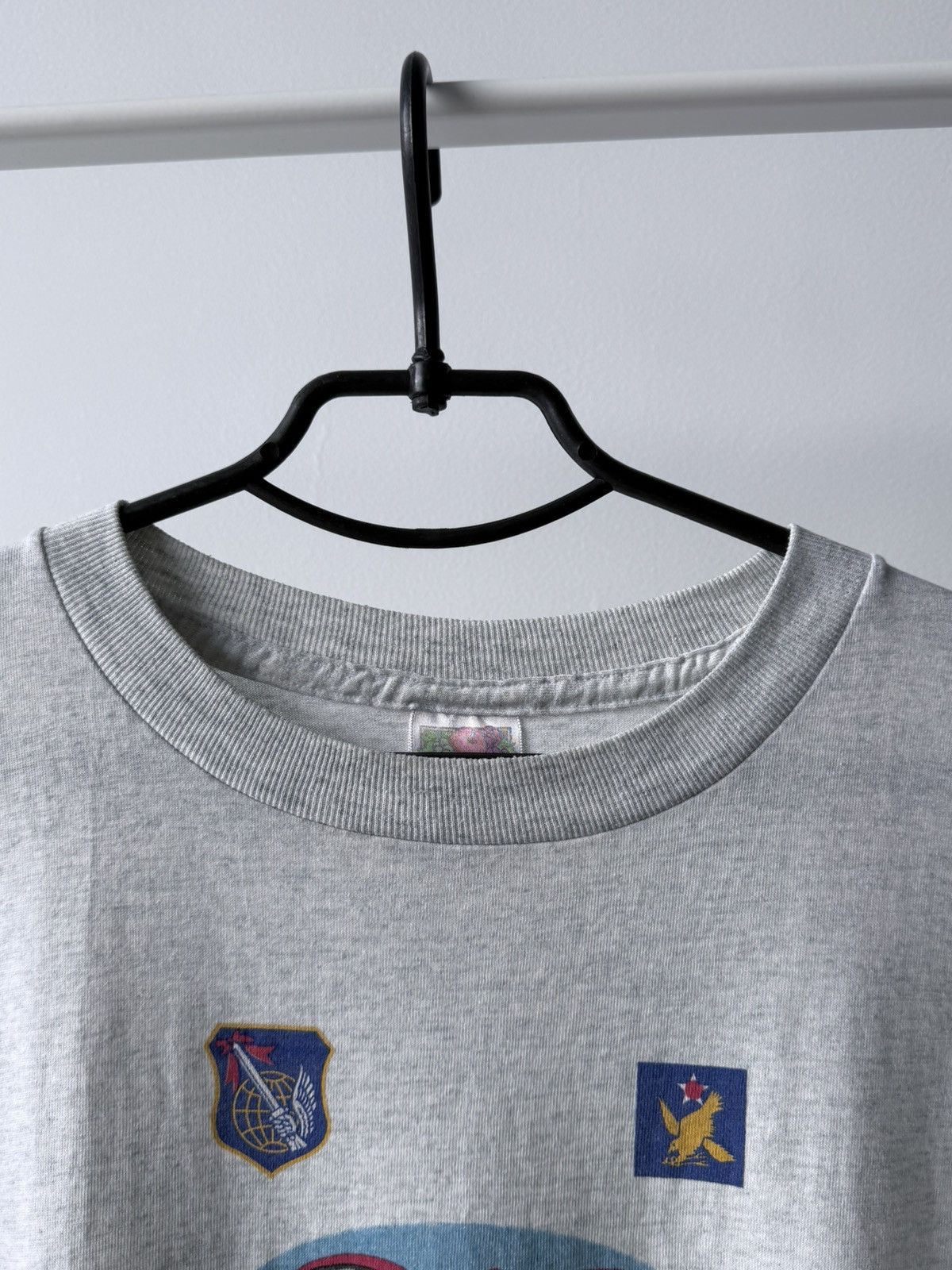 Vintage Vintage 90s B-17 Military Air Force T-Shirt Tee Size US L / EU 52-54 / 3 - 3 Thumbnail