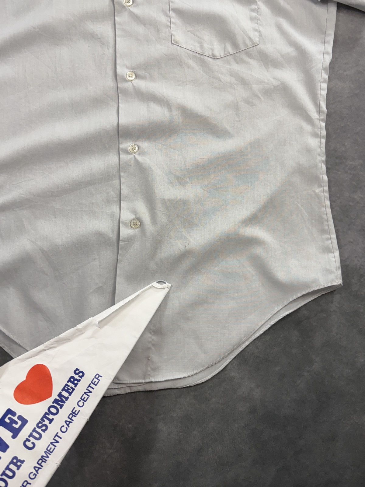 Vintage 1980s Vintage Summer Shirt Shortsleeve Workwear Buttonup 70s Size US S / EU 44-46 / 1 - 7 Thumbnail