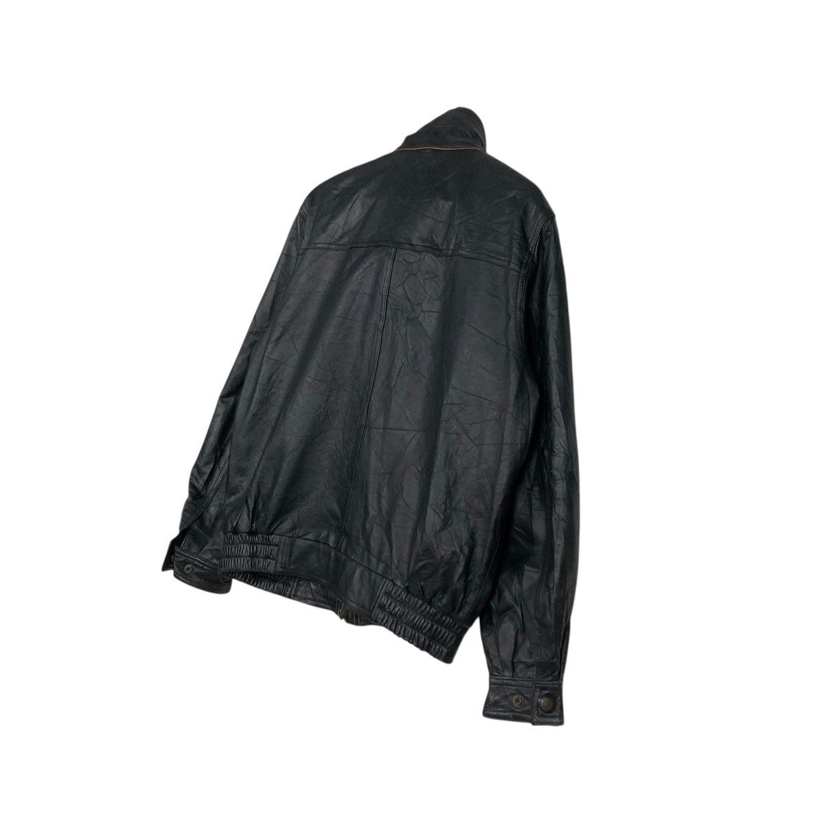 Aero Leathers 🔥VINTAGE BIKER LEATHER JACKET FREEDOM MINK COLLAR Size US L / EU 52-54 / 3 - 12 Thumbnail