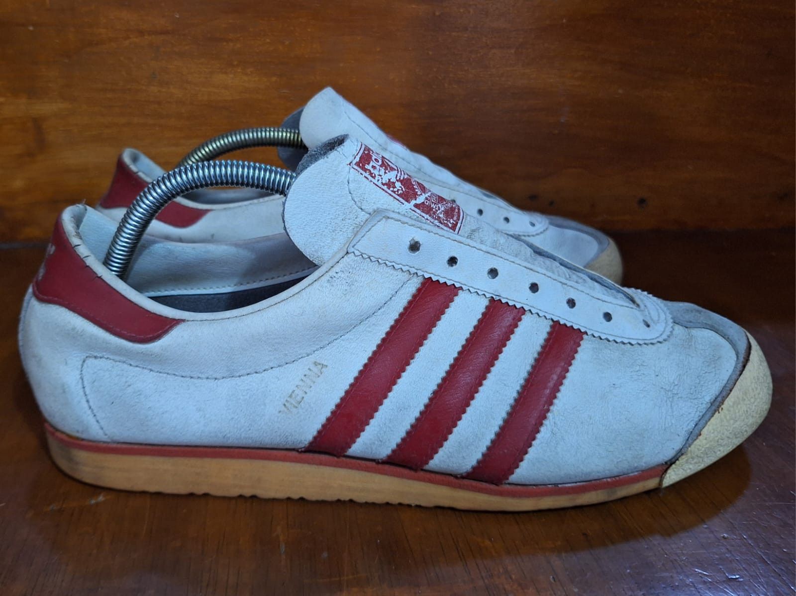 Adidas × Vintage Rare ADIDAS VIENNA Made In West Germany 80s Size US 10 / EU 43 - 7 Thumbnail