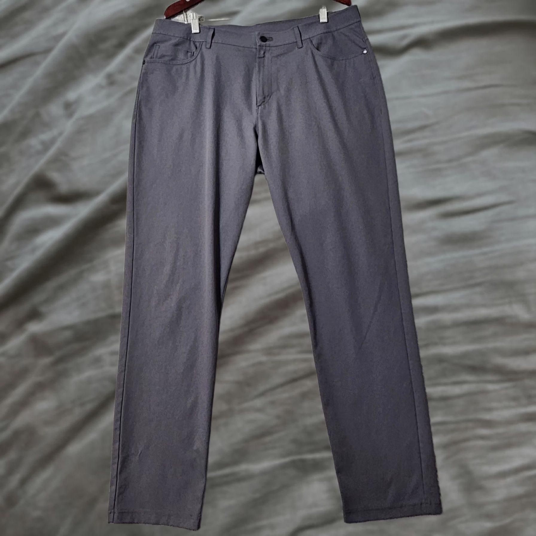 Vintage Public Rec Dealmaker Pants Mens 38 x 32 Gray 5-Pocket Stretch Size US 38 / EU 54 - 1 Thumbnail