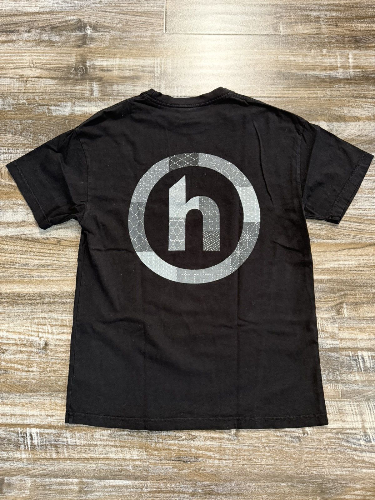 HIDDEN Hidden Black Sashiko Print Tee Size US M / EU 48-50 / 2 - 3 Thumbnail