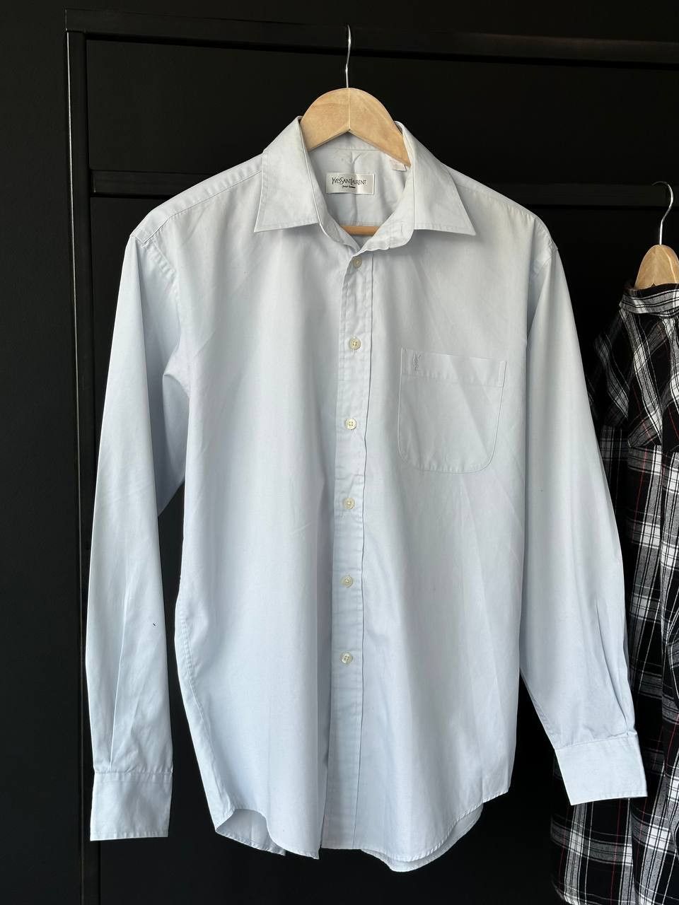 Yves Saint Laurent Vintage Yves Saint Laurent YSL Shirt Button Up Size US L / EU 52-54 / 3 - 2 Thumbnail