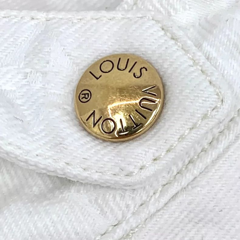 Louis Vuitton Louis Vuitton 23 white logo cotton zippered long-sleeved d Size XS / US 0-2 / IT 36-38 - 6 Thumbnail