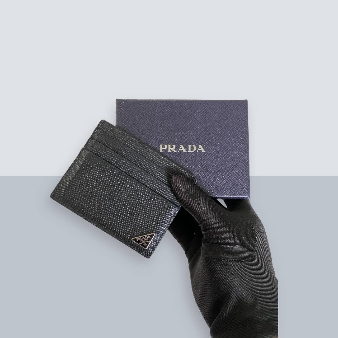 Prada Saffiano Leather Card Holder