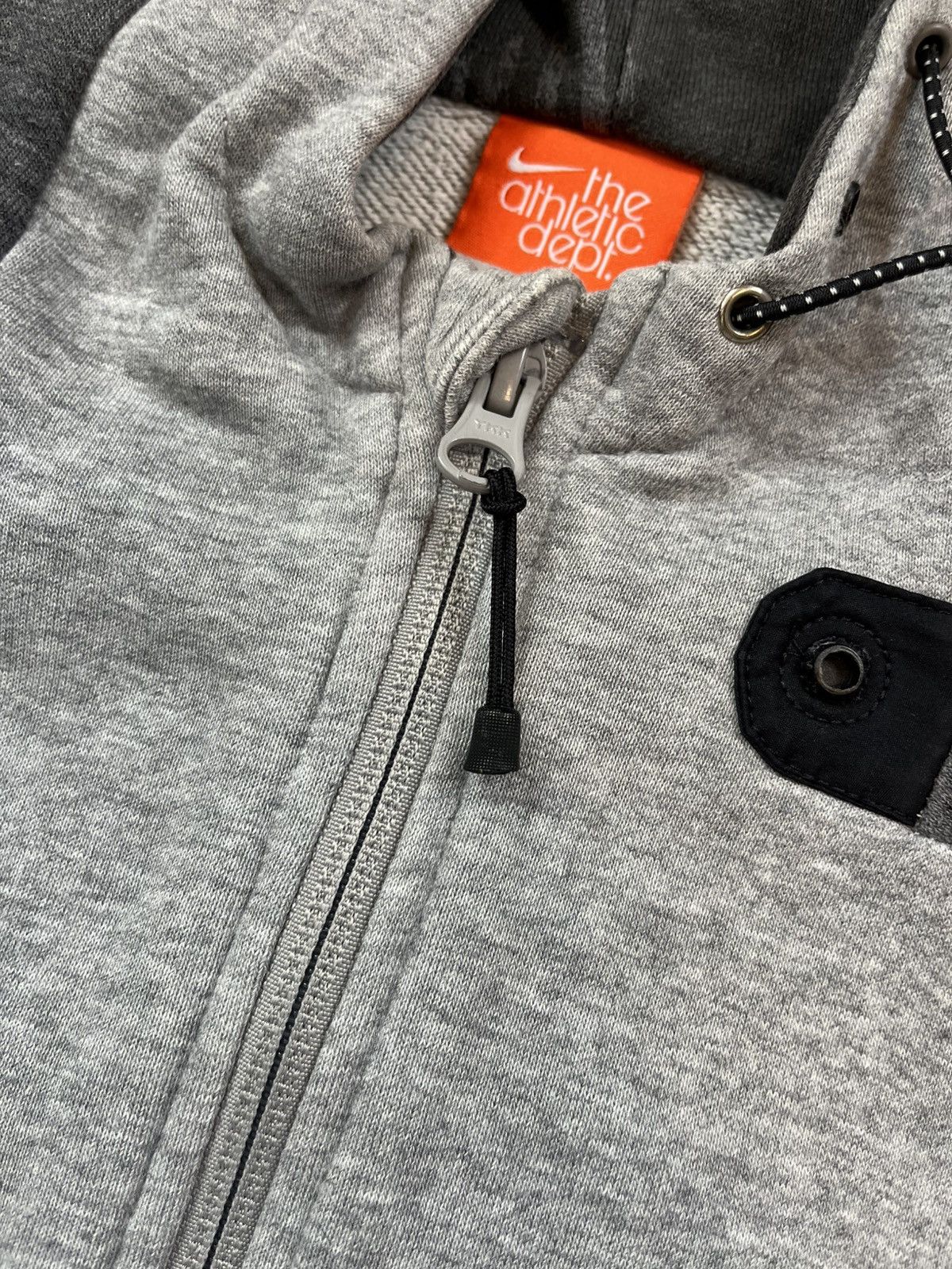 Nike × Vintage 00’s NIKE AIR SLEEVE SPELLOUT LOGO SWOOSH RETRO ZIP HOODIE Size US M / EU 48-50 / 2 - 6 Thumbnail