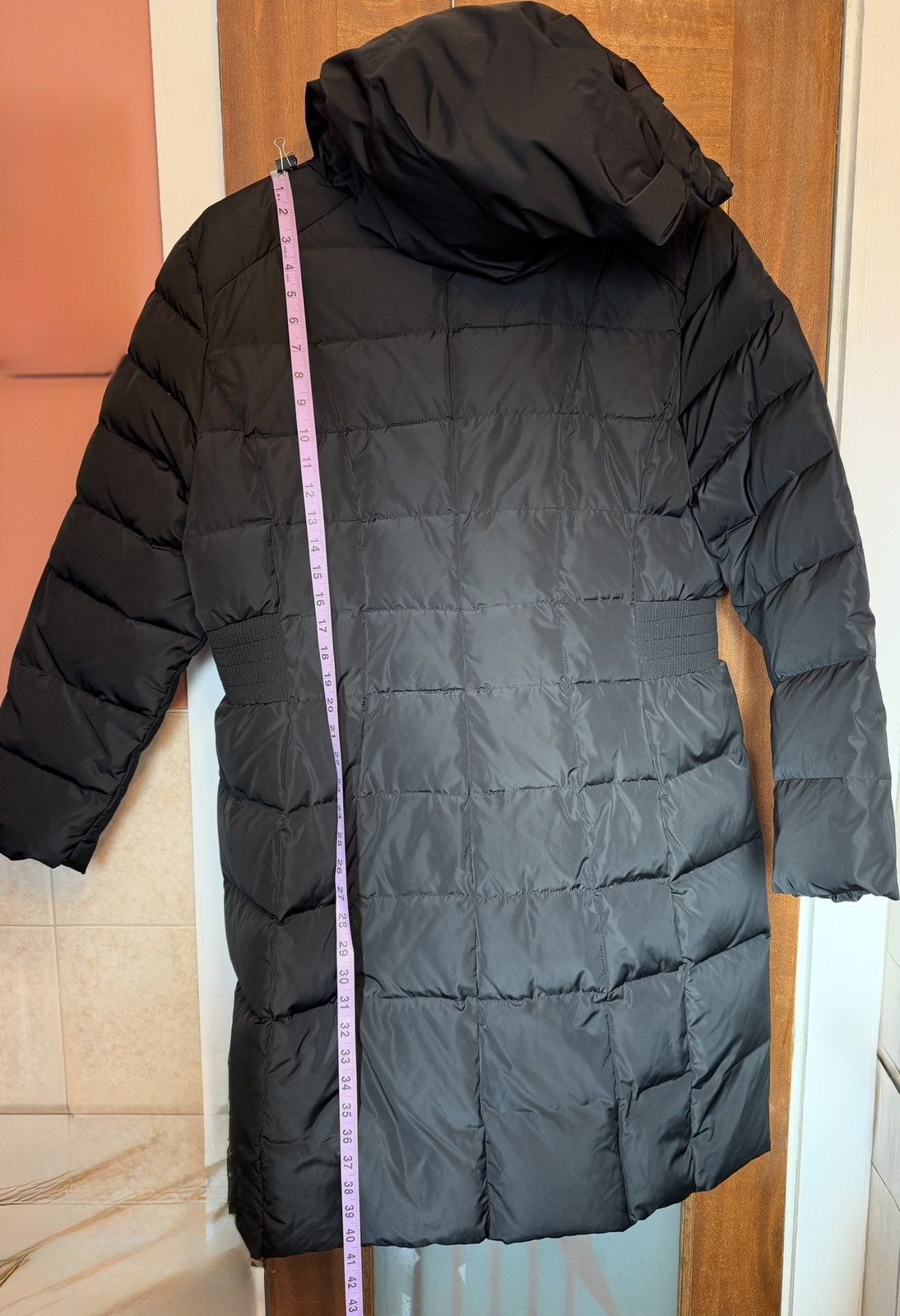 Cole Haan Cole Haan Women Quilted DOWN Hooded MIDI Length Winter Coat Size 3XL / US 20-22 - 10 Thumbnail