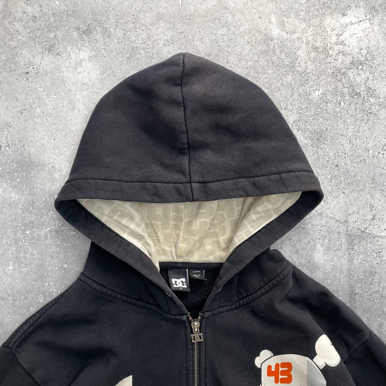 DC Vintage DC Shoes Ken Block No 43 Full Zip Hoodie Faded Black Size US L / EU 52-54 / 3 - 4 Thumbnail
