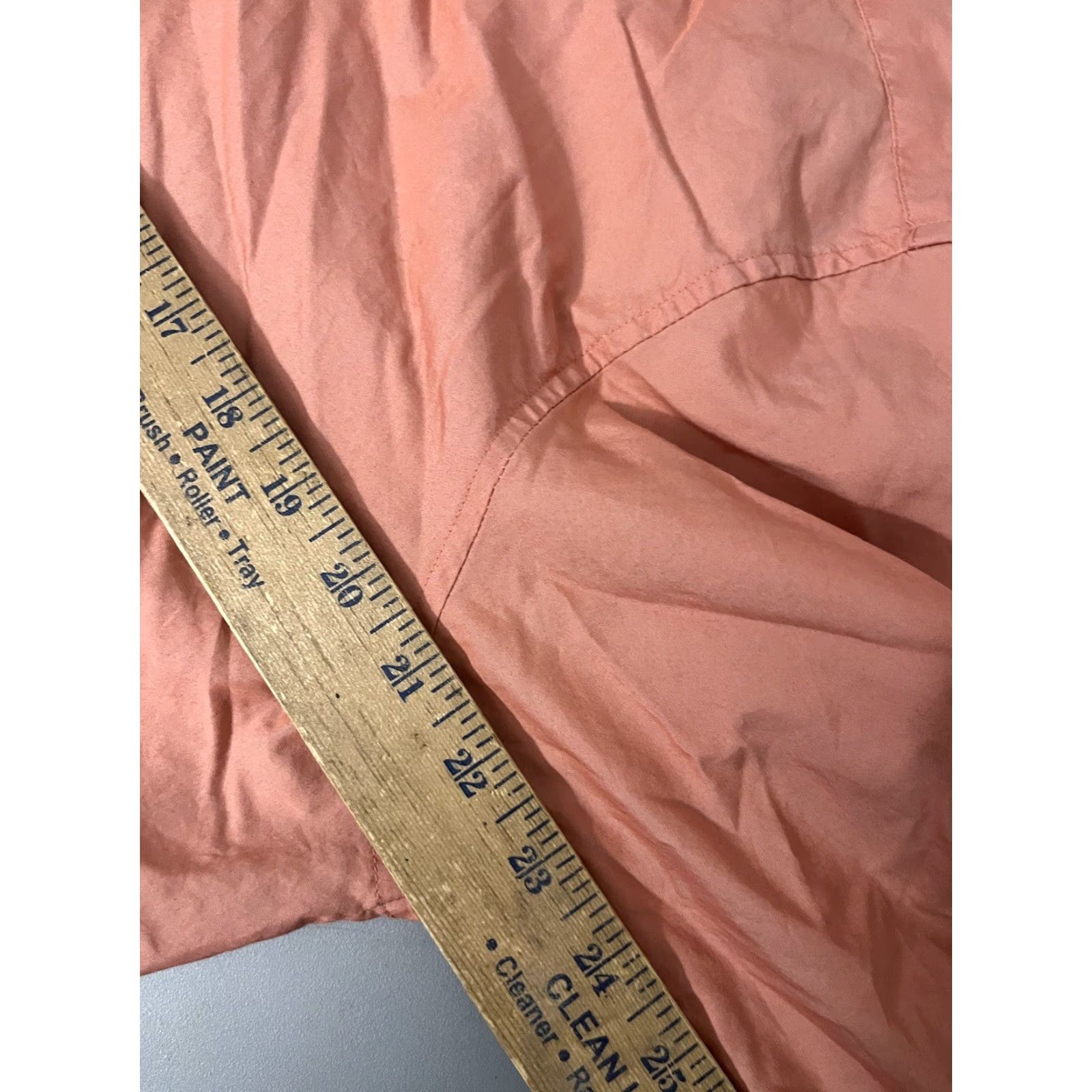 Kenneth Cole Kenneth Cole Shirt Mens 17 Orange Non Iron Slim Fit Button-Up Solid Size US XL / EU 56 / 4 - 5 Thumbnail