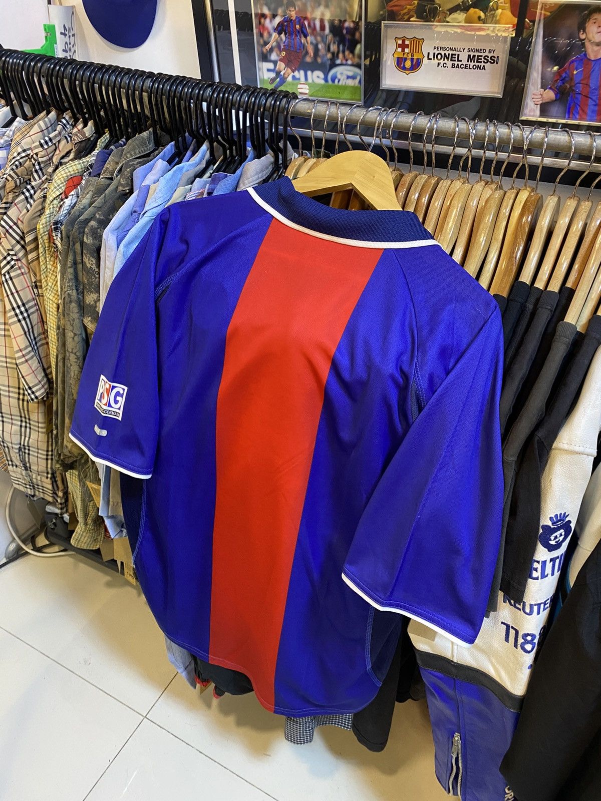 Nike Vintage 90s Paris Saint-Germain Home Kit Size US M / EU 48-50 / 2 - 3 Thumbnail