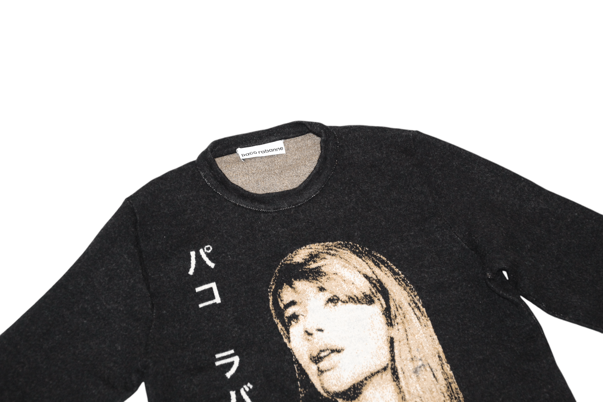 Paco Rabanne Paco Rabanne Merino Wool Jacquard Japan Style Sweater Size M / US 6-8 / IT 42-44 - 5 Thumbnail