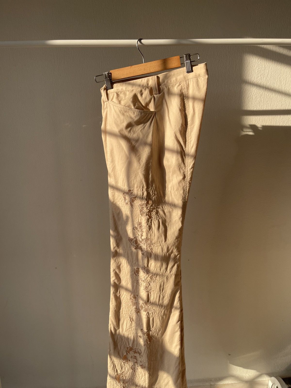 Issey Miyake × Pleats Please Issey Miyake 2003 Issey Miyake Naoki Takizawa Flare Pants Size US 30 / EU 46 - 7 Thumbnail