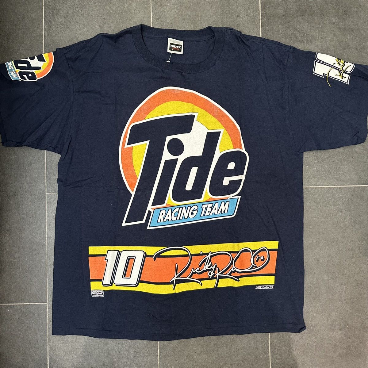 NASCAR Crazy vintage 90s Ricky Rudd aop nascar t-shirt Size US XXL / EU 58 / 5 - 1 Thumbnail