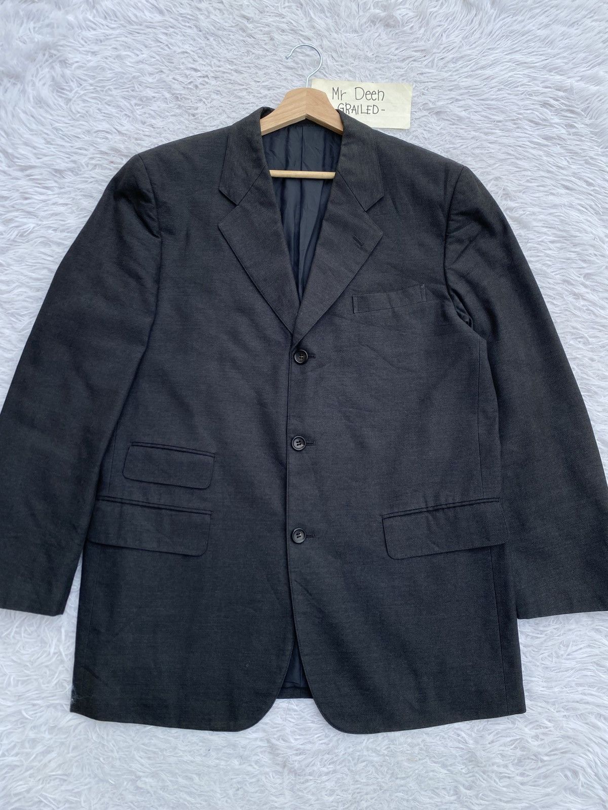 Comme des Garcons Homme Rare Vintage Comme Des Garcons Homme AD1999 Blazer Size 36R - 4 Thumbnail