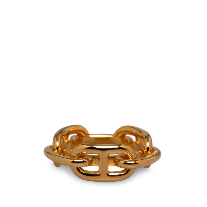 image of Hermes Regate Scarf Ring in Gold, Women's