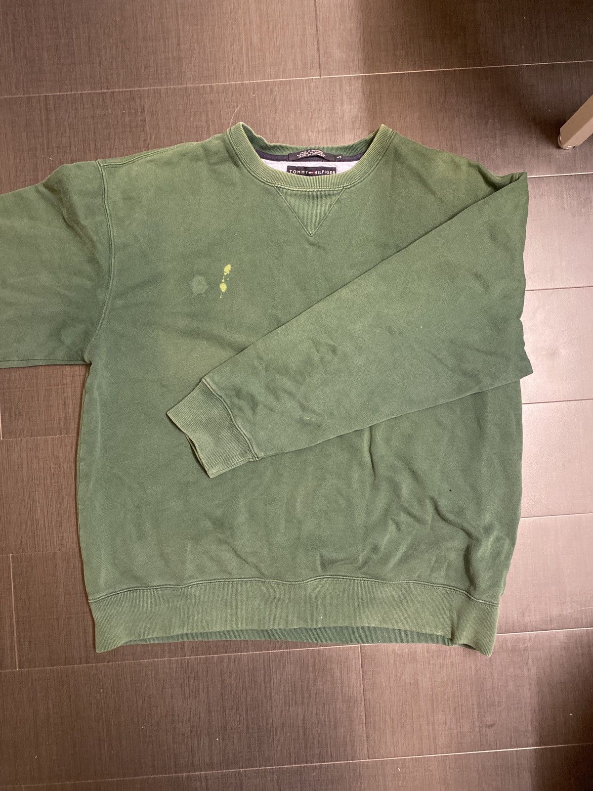 Tommy Hilfiger × Vintage Vintage Tommy Hilfiger Sweatshirt Size US L / EU 52-54 / 3 - 2 Thumbnail
