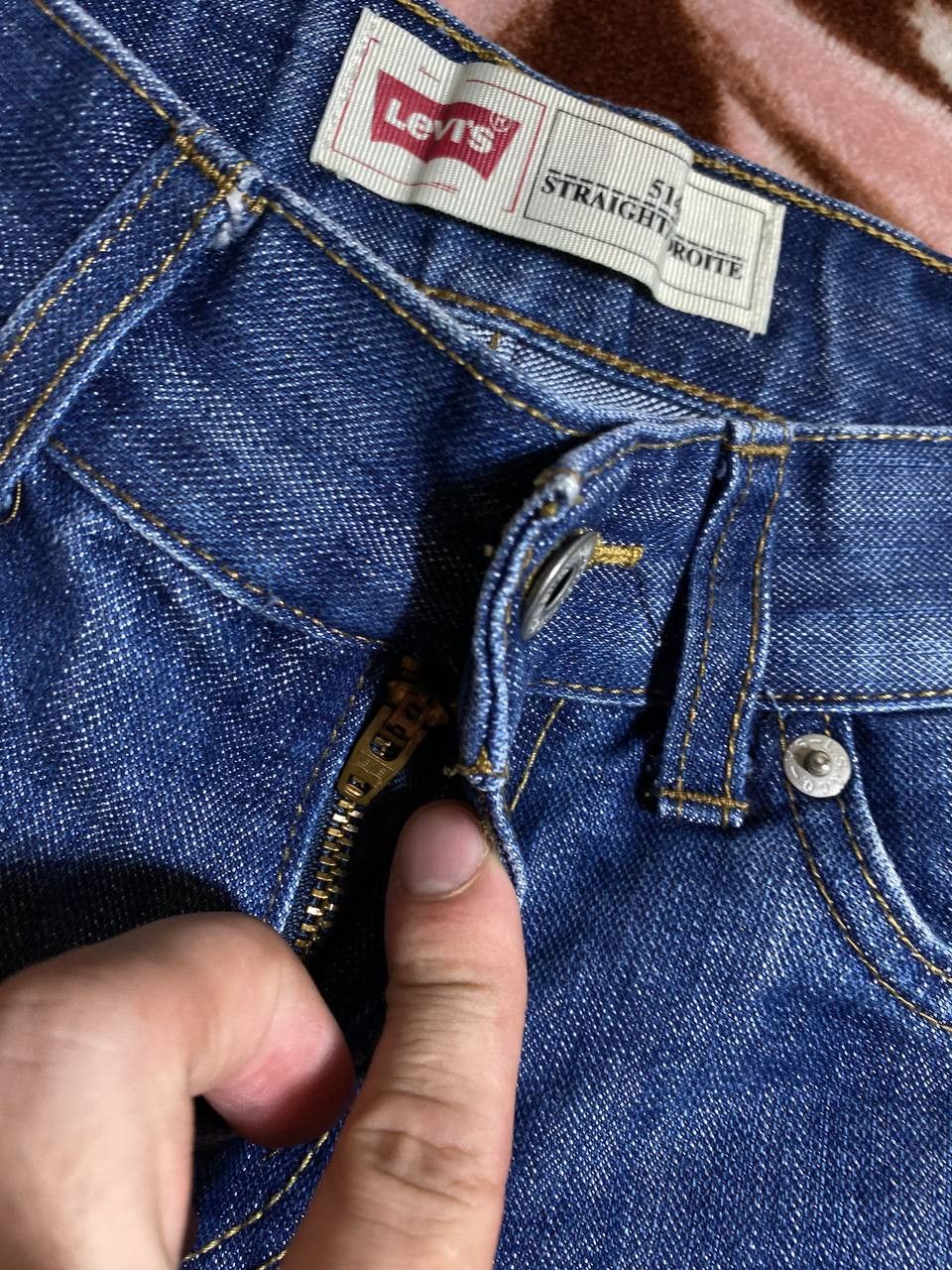 Levi's × Vintage Crazy vintage 90’s Levi’s 514 faded denim jeans workwear Size US 32 / EU 48 - 21 Thumbnail