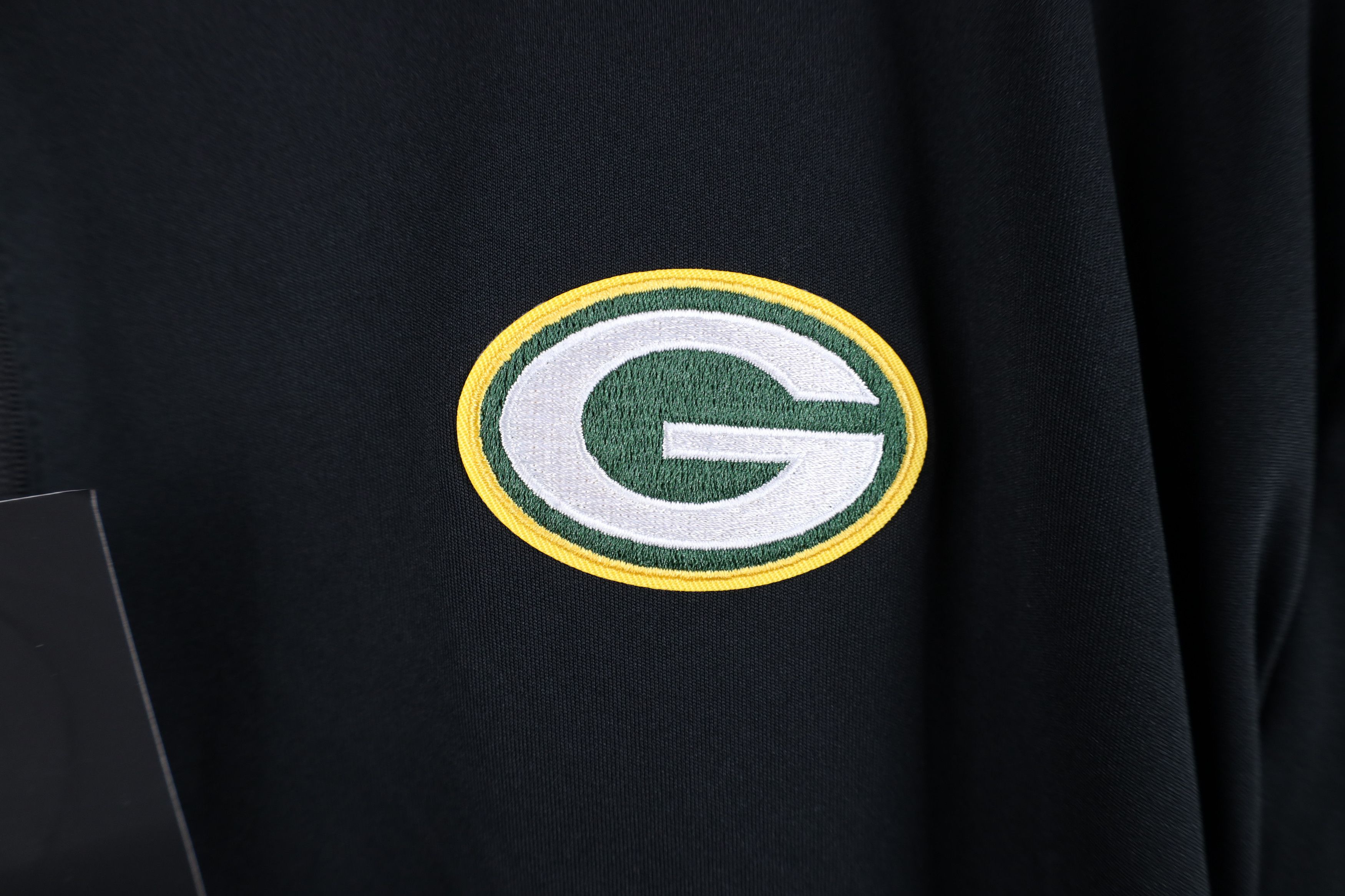 Vintage New NFL Packers Football Half Zip Pullover Jacket Top Black Size US XL / EU 56 / 4 - 5 Thumbnail