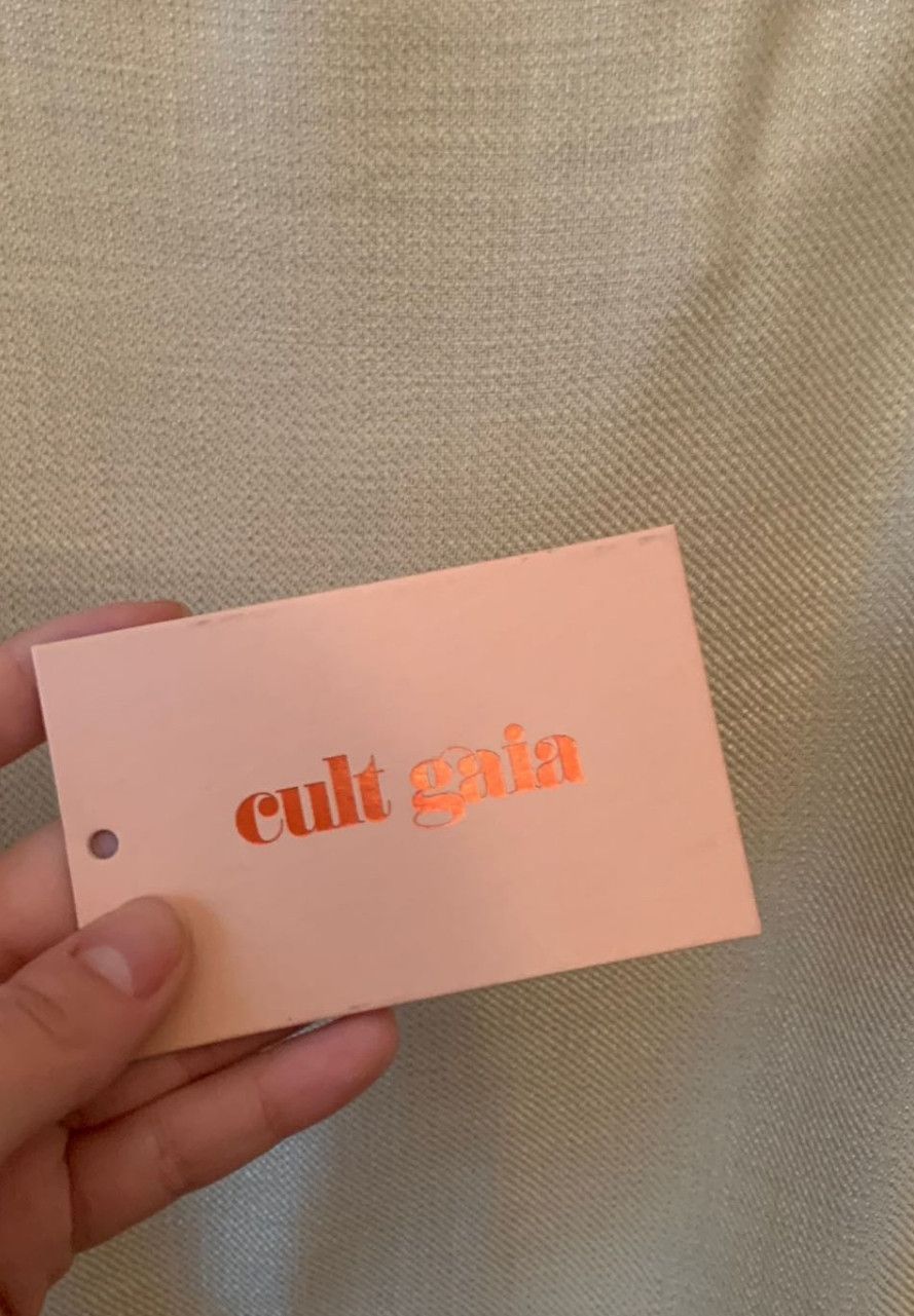 Cult Gaia Cult Gaia Sand Linen Blouse Size L / US 10 / IT 46 - 4 Thumbnail