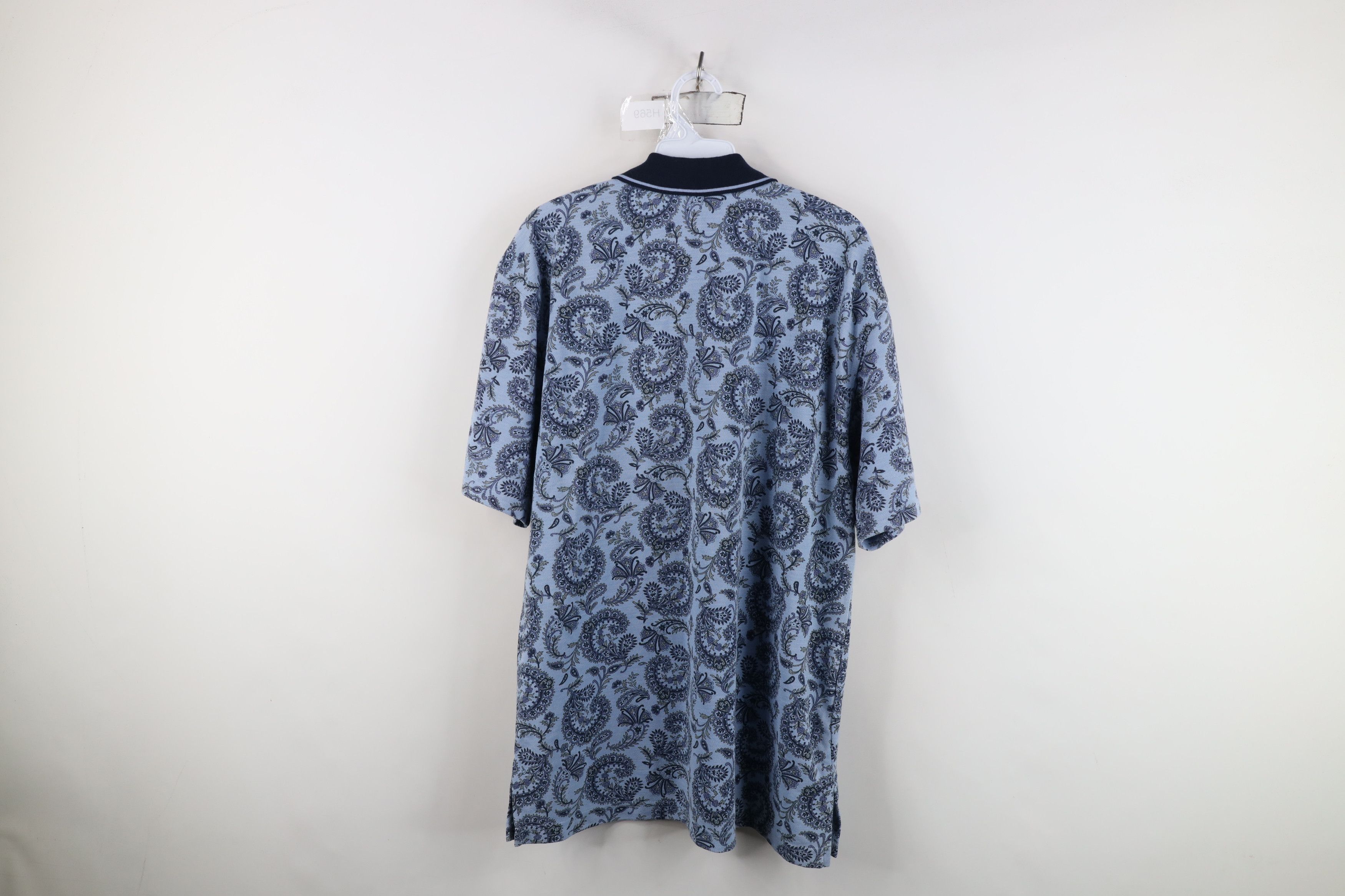 Vintage Deadstock Vintage 90s Y2K Streetwear Golf Polo Shirt Blue Size US M / EU 48-50 / 2 - 12 Thumbnail
