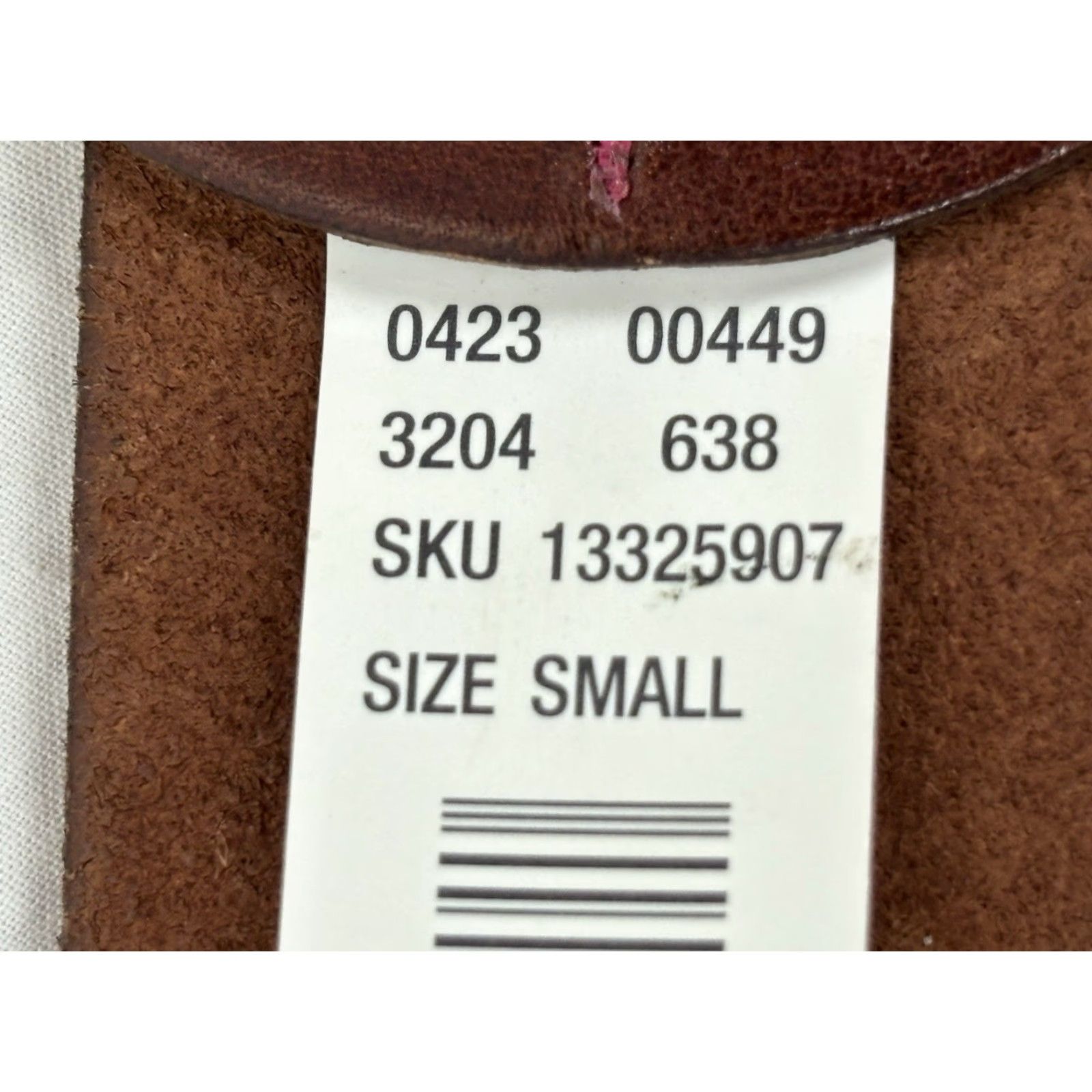 American Eagle Outfitters VINTAGE American Eagle Belt Women Size S 1.5” Wide Brown Floral Stitching Y2K Womens Size ONE SIZE - 6 Thumbnail