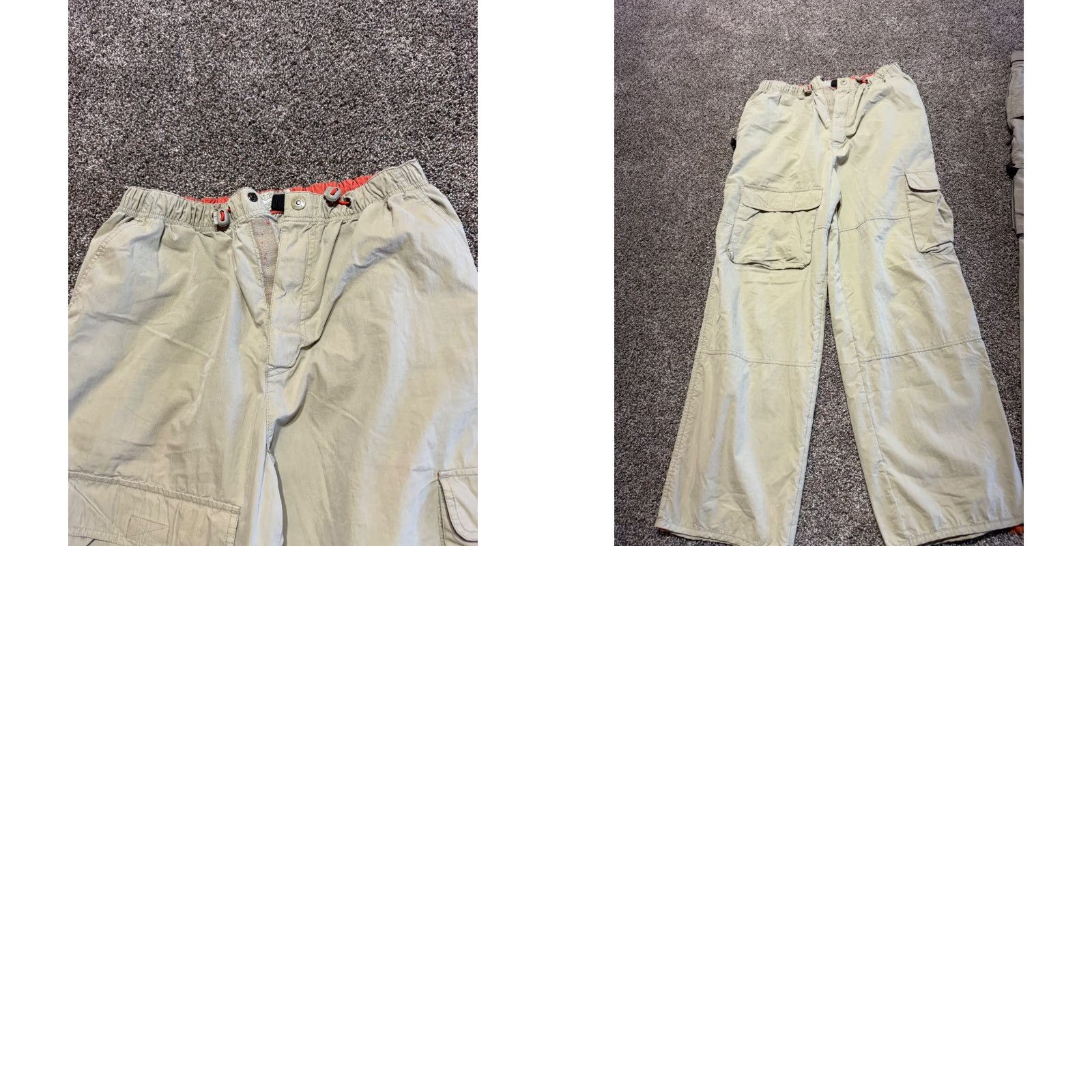 American Eagle Outfitters American Eagle Outfitters Mens Pants 33 Tan Hiking Cotton Nylon Blend 33X32 Lot OF 2 Size US 33 - 9 Thumbnail