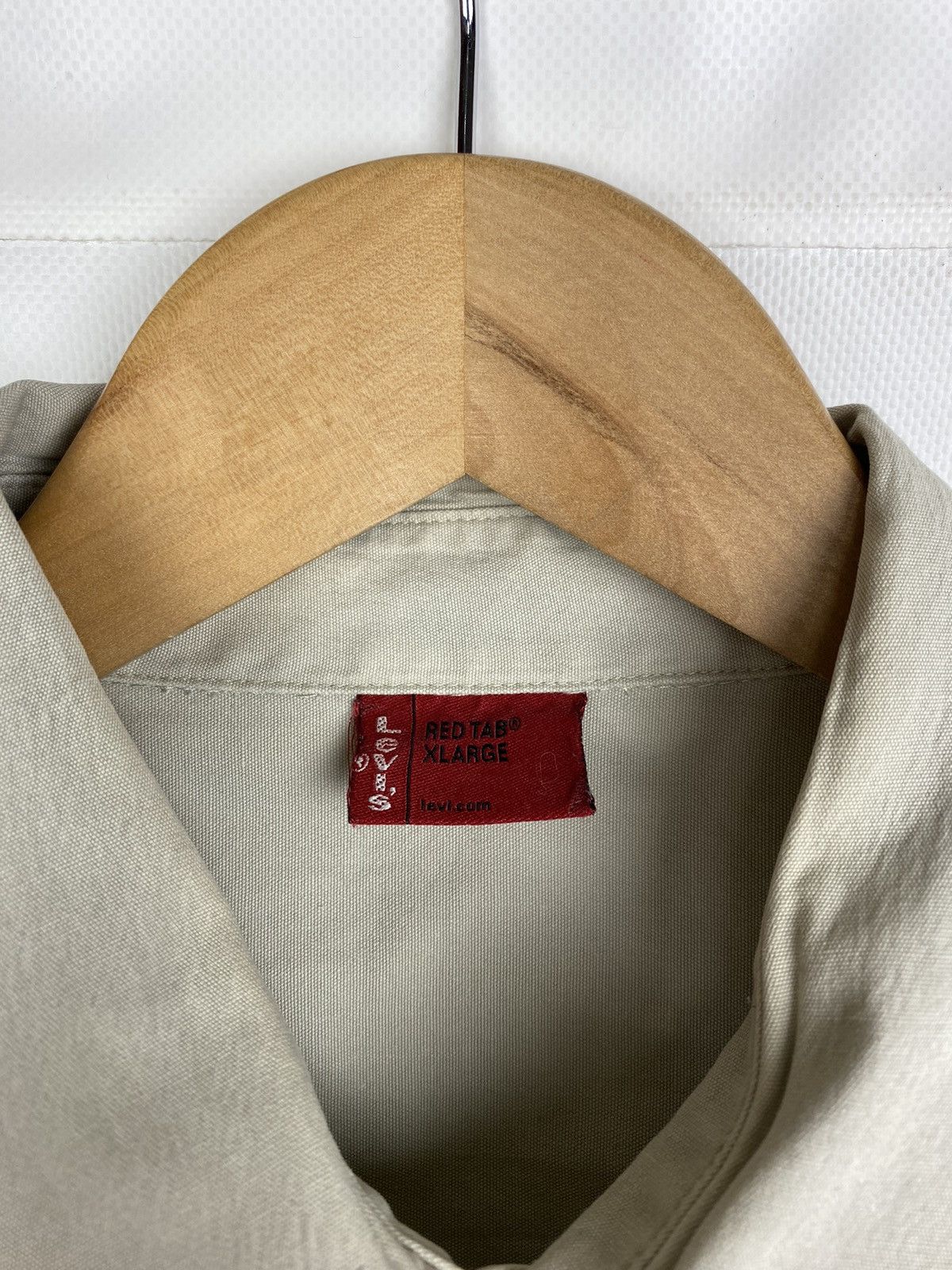 Levi's × Vintage Levis Red Tab vintage men’s military shirt overshirt Size US XL / EU 56 / 4 - 11 Thumbnail