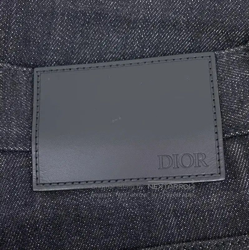 Dior Dior Black Gray Women's Denim Pants . Size 28" / US 6 / IT 42 - 6 Thumbnail