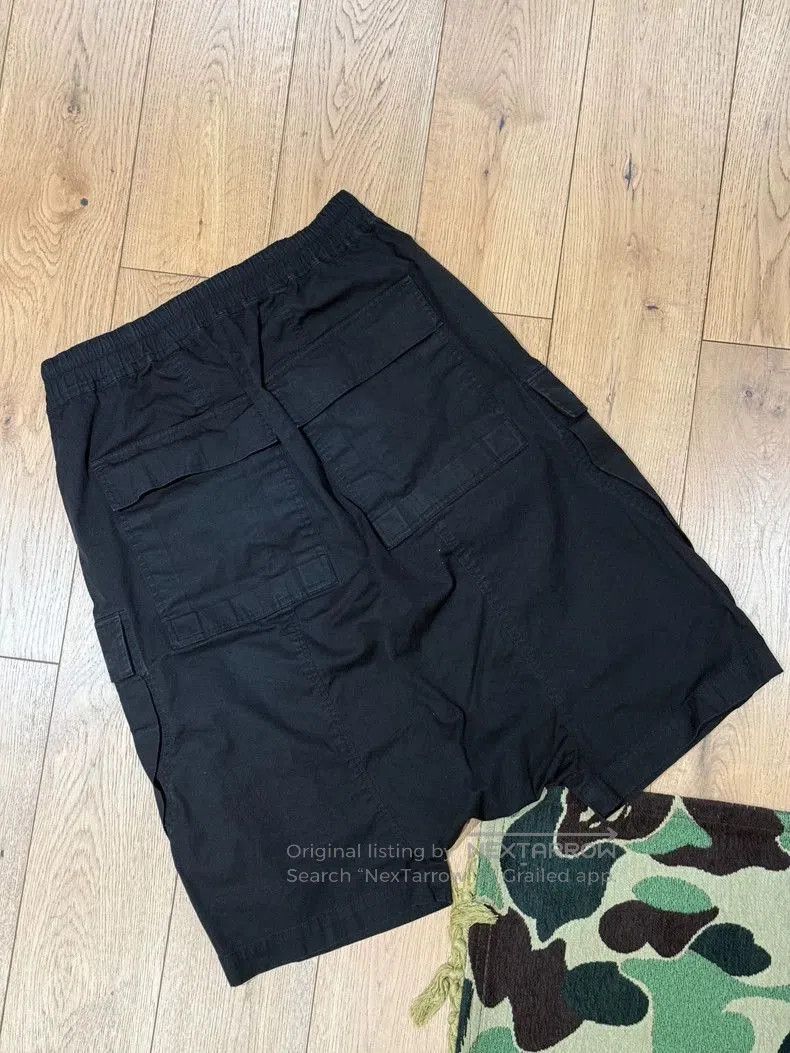 Rick Owens Rick Owens Black Cropped Shorts . Size US 30 / EU 46 - 2 Thumbnail