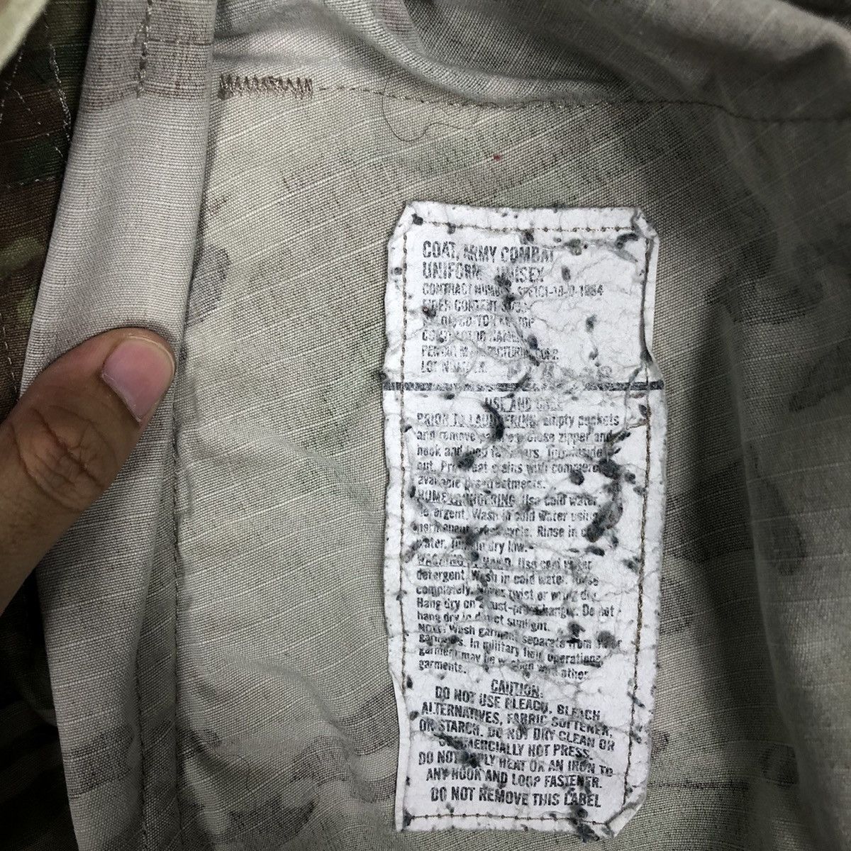 Buzz Rickson's 🔥RARE VINTAGE CHORE INSPECTOR CARGO JACKET CAMO MILITARY Size US M / EU 48-50 / 2 - 21 Thumbnail