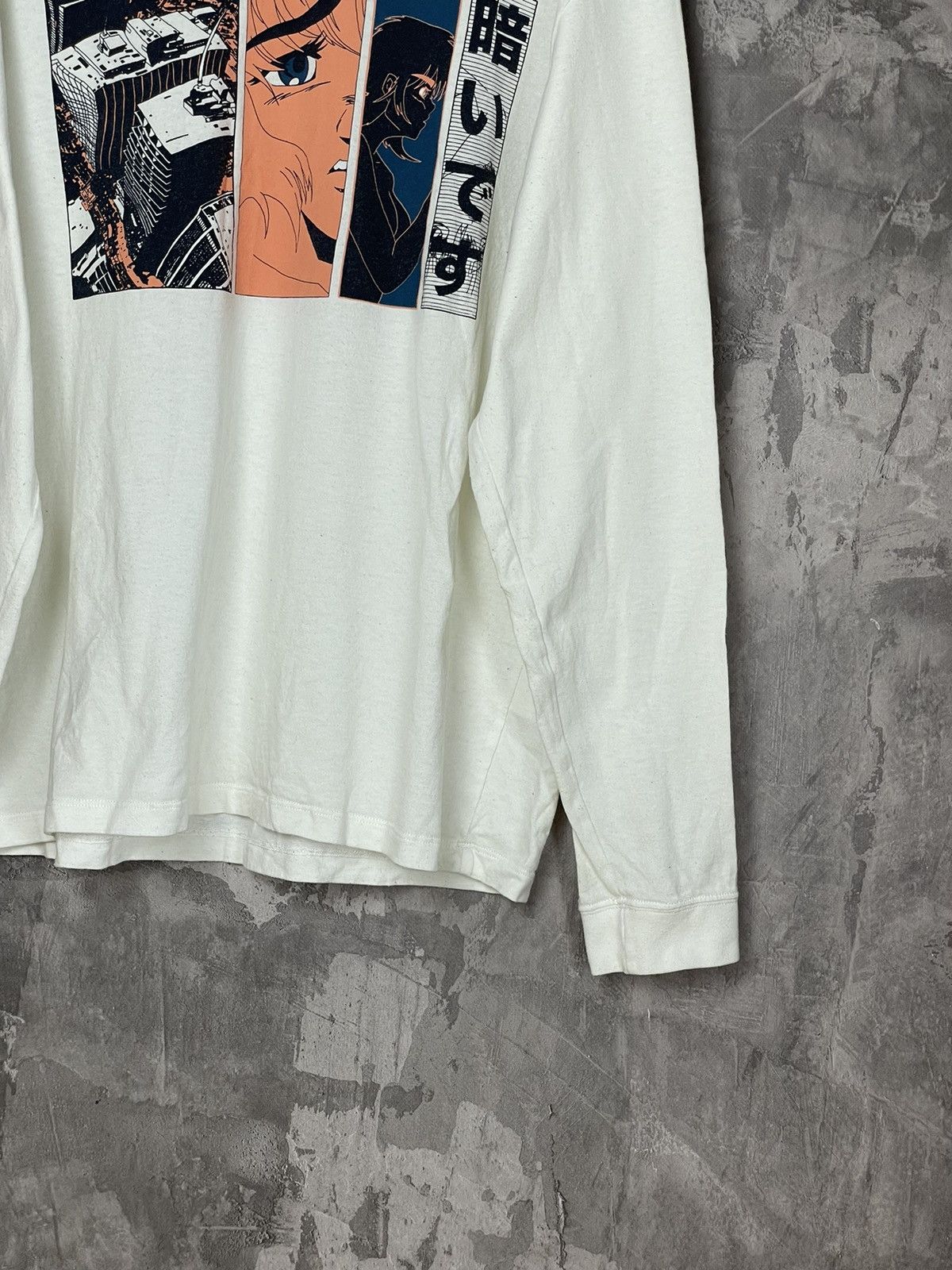 Edwin × Japanese Brand × Vintage Edwin Streetwear Anima Japanese Style Big Logo Long sleeve Size US S / EU 44-46 / 1 - 6 Thumbnail