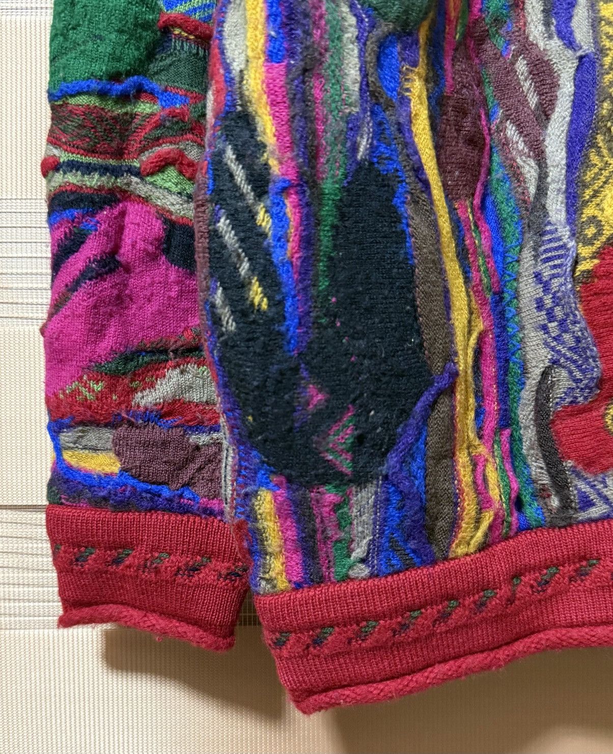 Coogi Coogi - 3D Wool Sweater Size US S / EU 44-46 / 1 - 14 Thumbnail