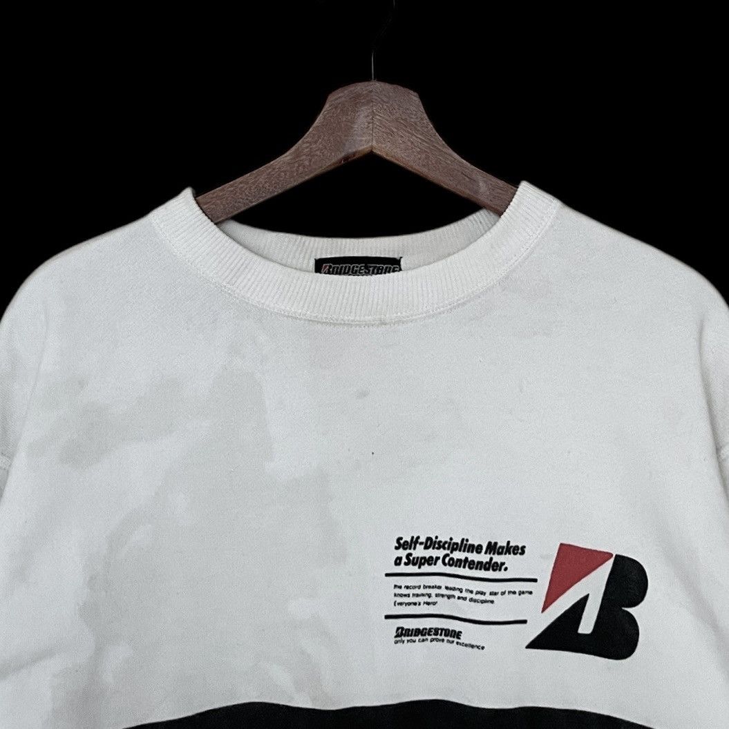 Vintage Vintage Brand Bridgestone Sweatshirt 1990s Size US M / EU 48-50 / 2 - 7 Thumbnail