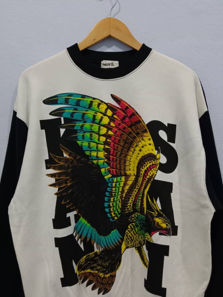Kansai Yamamoto RARE VINTAGE KANSAI 02 KANSAI YAMAMOTO SWEATSHIRT LARGE SIZE Size US L / EU 52-54 / 3 - 2 Thumbnail