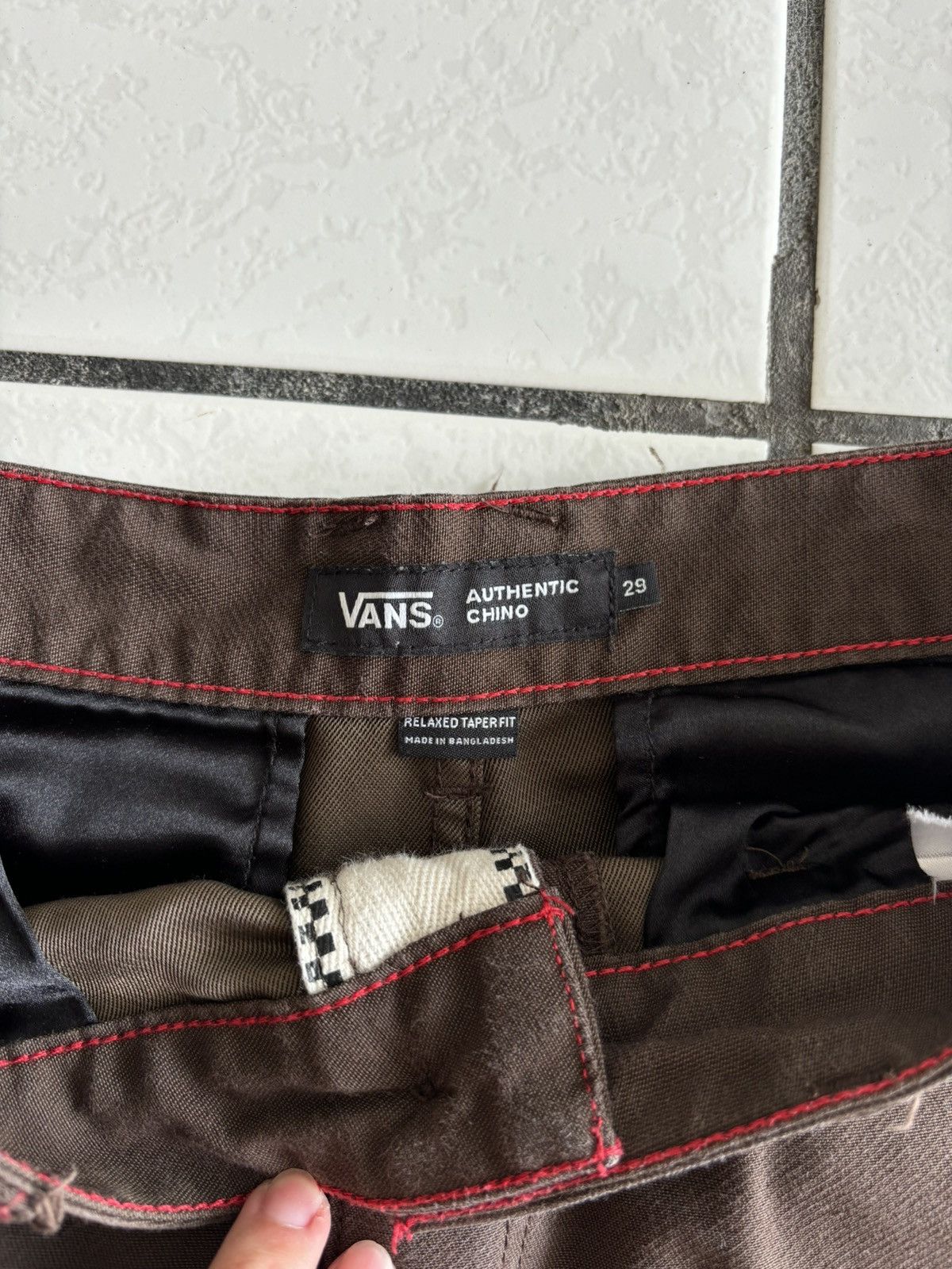 Vans Vans authentic chino Size US 29 - 4 Thumbnail