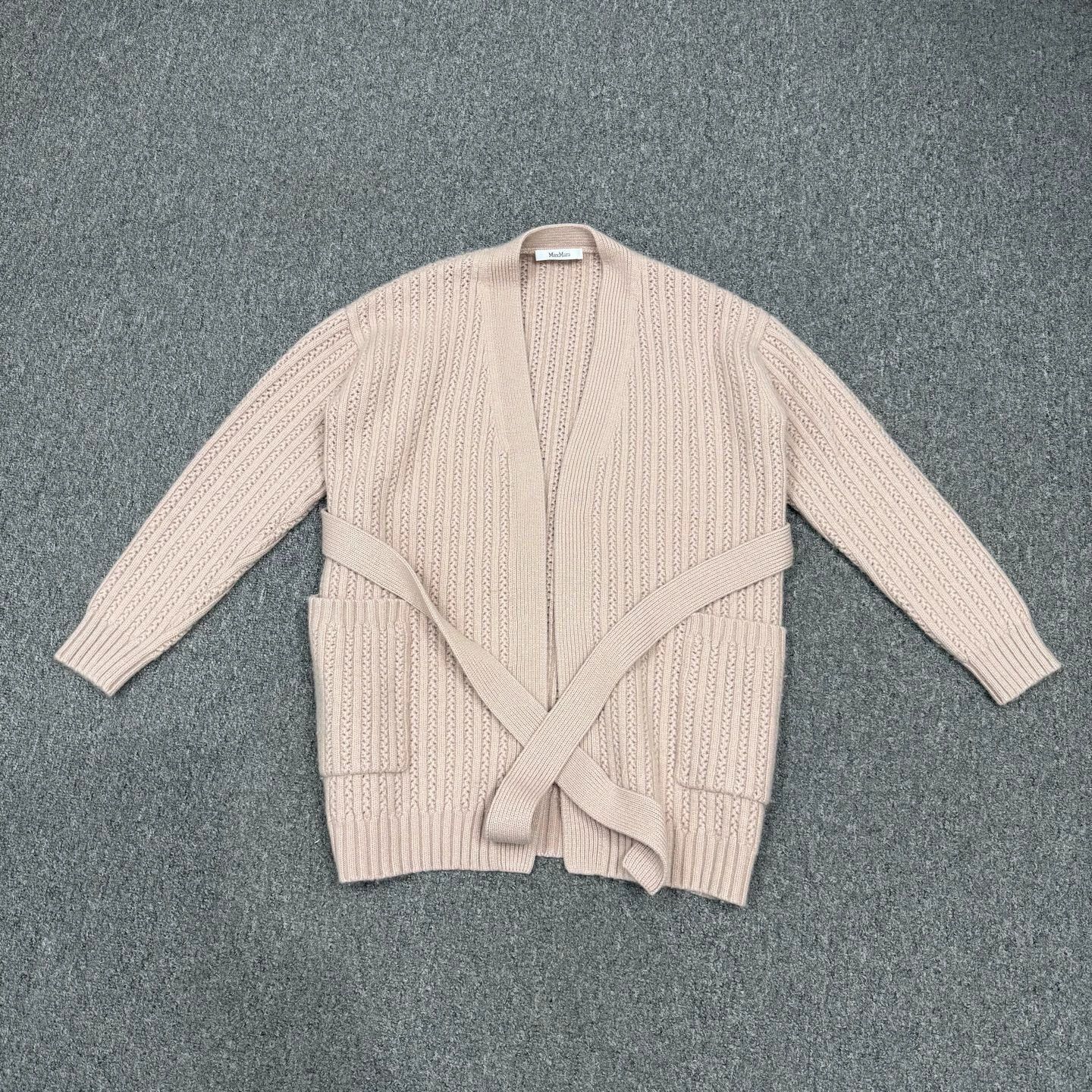 Max Mara MaxMara Fall/Winter Lace Wool-Cashmere Cardigan S 99 New Size S / US 4 / IT 40 - 1 Thumbnail
