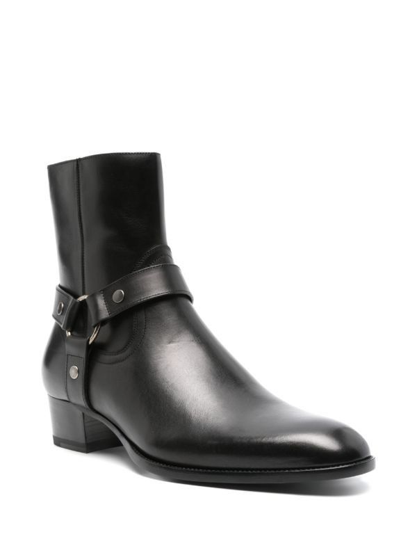 Saint Laurent Paris Wyat Biker Boot Size US 10 / IT 40 - 4 Thumbnail