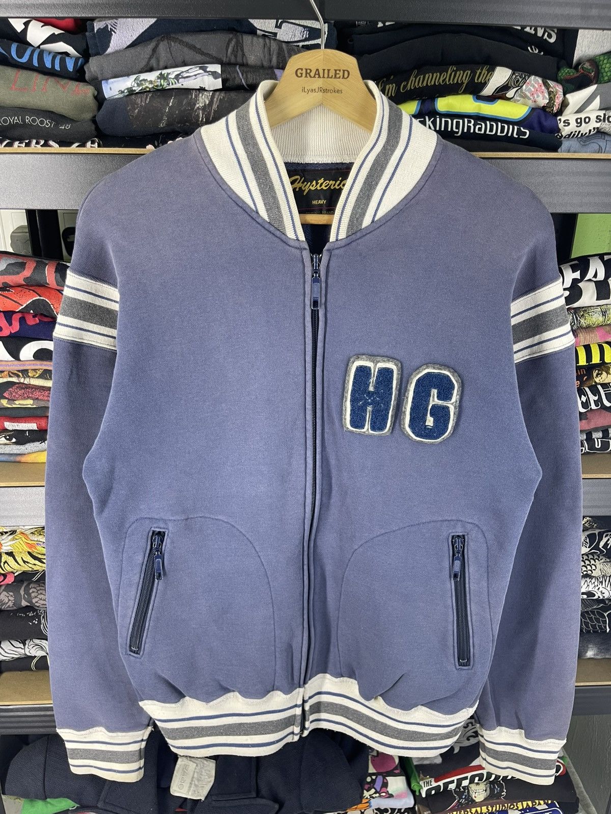Hysteric Glamour Vintage 90's Hysteric Glamour Heavy Metal Sweater HG Logo Size US M / EU 48-50 / 2 - 7 Thumbnail