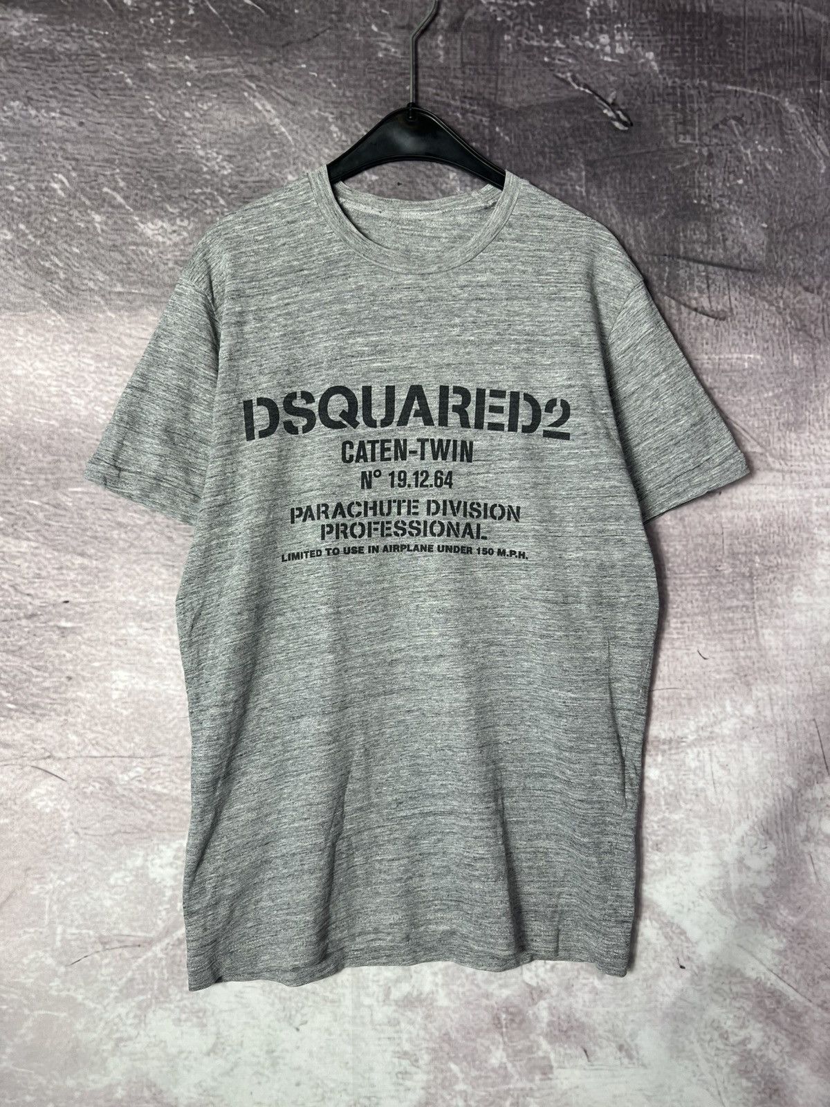 Dsquared2 2016 Limited Parachute Division Vintage Tshirt