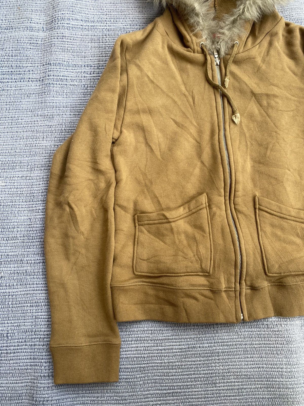 number nine fur hoodie