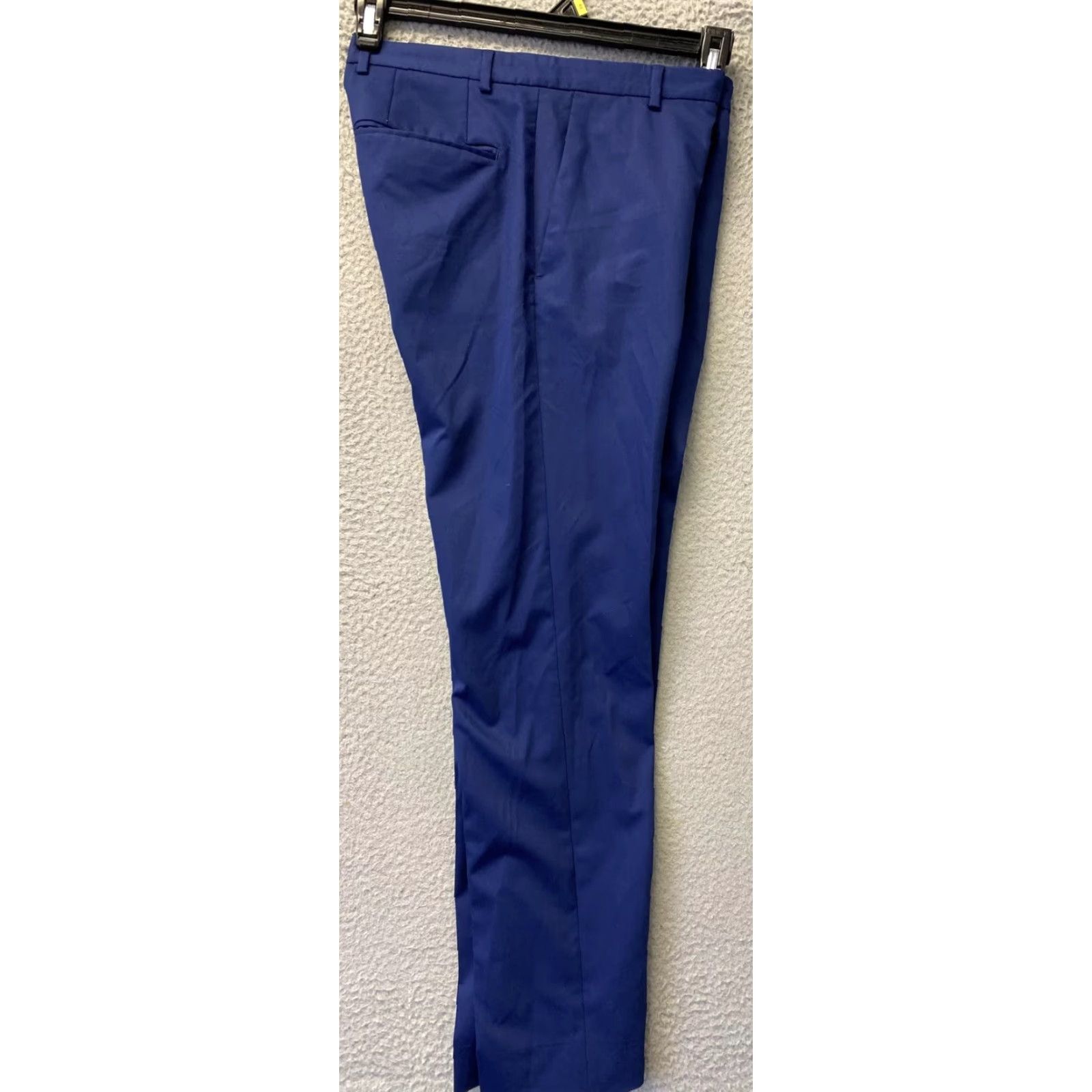 Zara VINTAGE Zara Men's Pants 29x29 Straight Fit Blue Cotton Formal Casual Dress Trousers Size US 29 - 7 Thumbnail