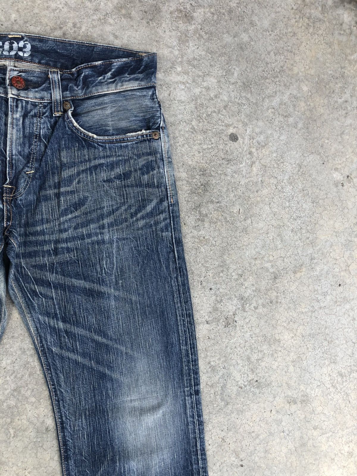 If Six Was Nine Japanese Edwin Flared Jeans Distressed Jeans Size US 34 / EU 50 - 5 Thumbnail