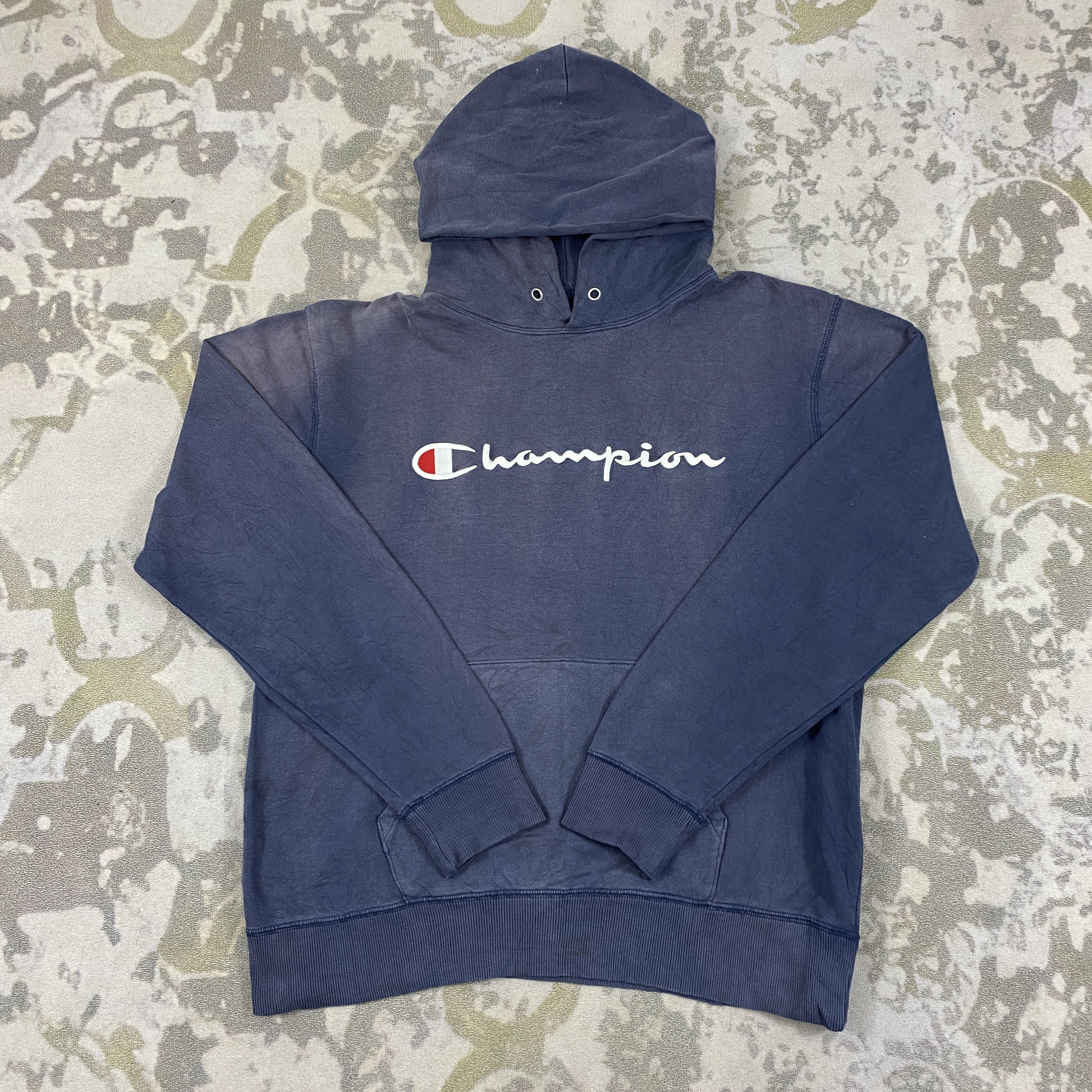 Champion Vintage Champion Sun Faded Hoodie Jacket- J513 Size US L / EU 52-54 / 3 - 3 Thumbnail