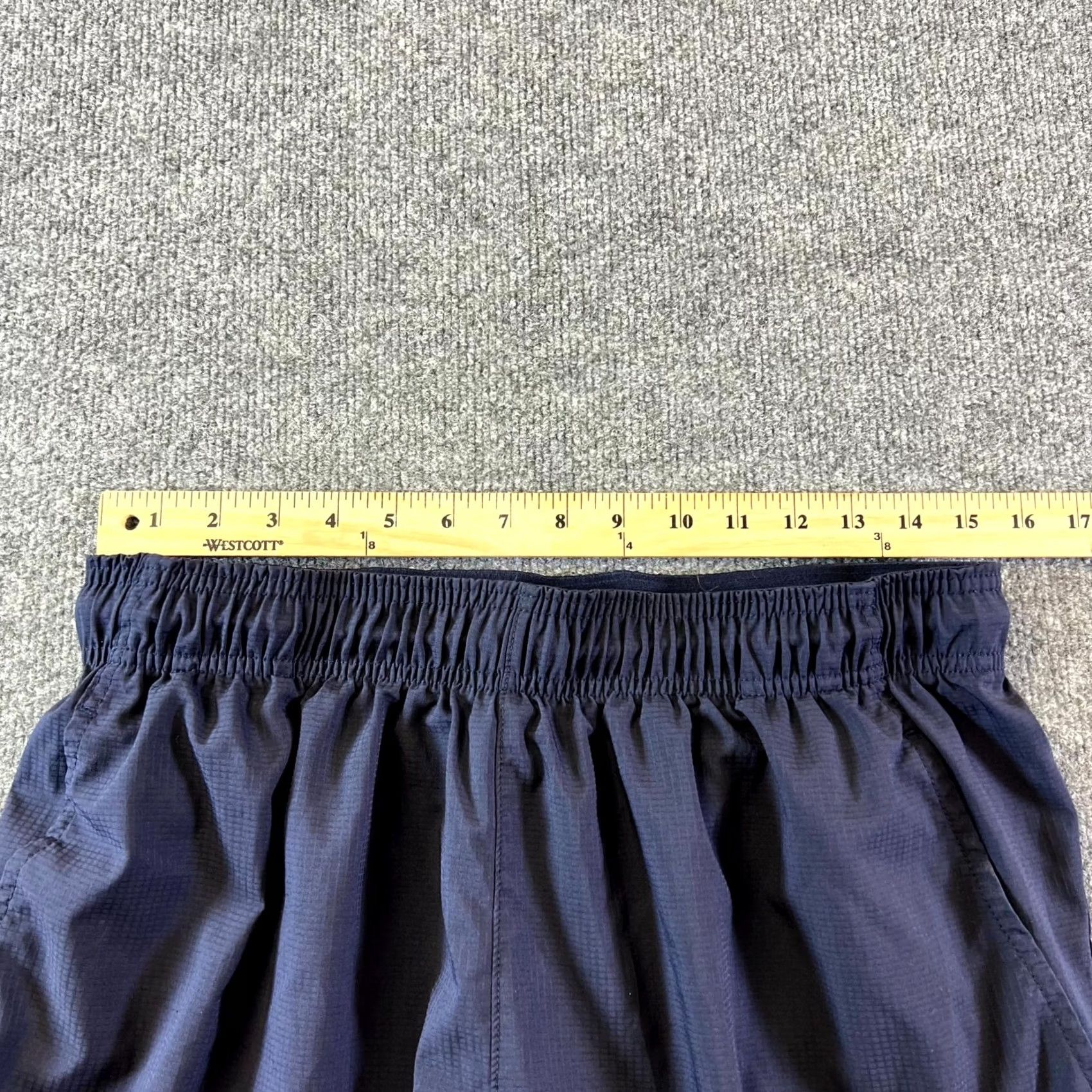 Reebok Reebok Shorts Mens L Navy Stretch 9" Inseam Athletic Performance Size US 33 - 3 Thumbnail