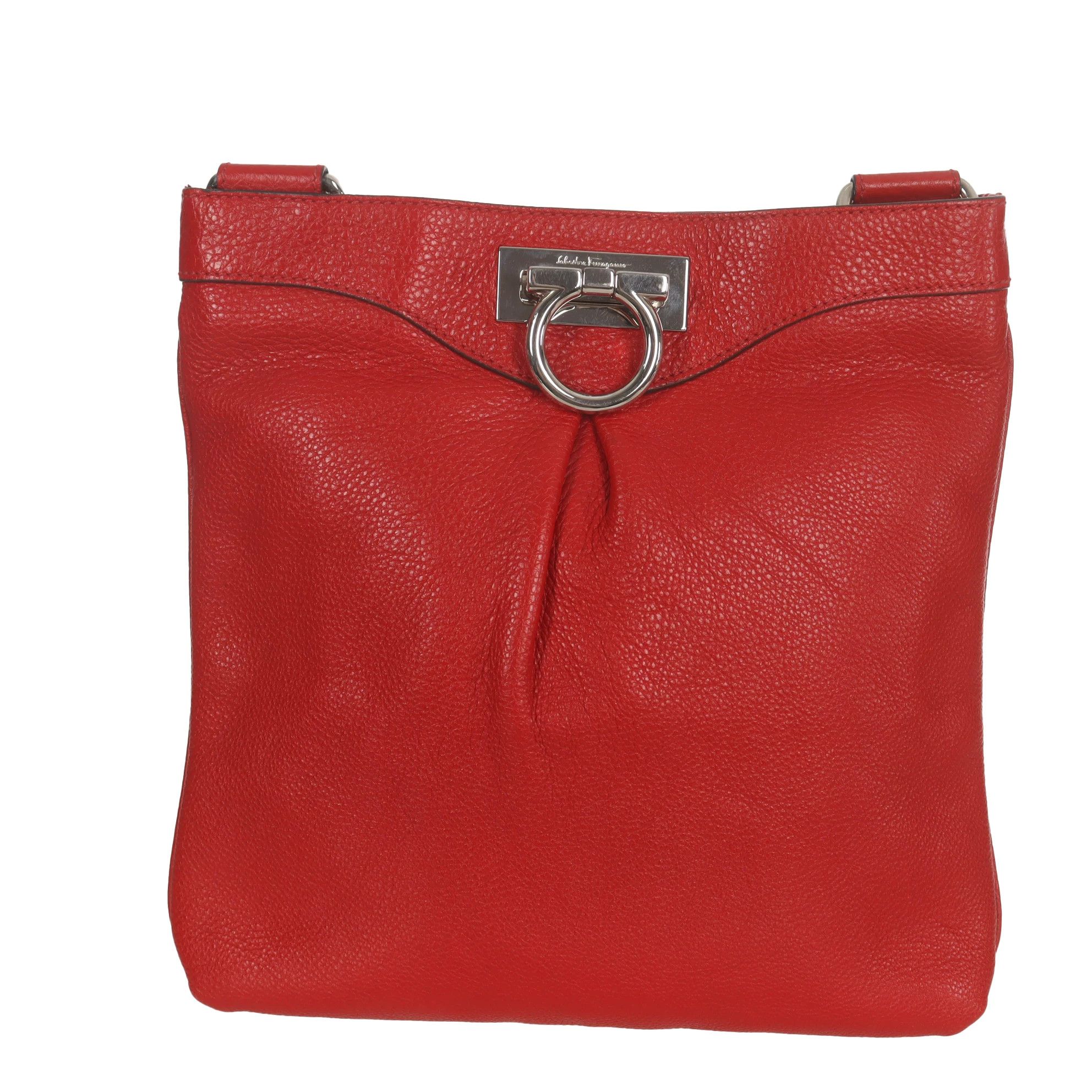 Salvatore Ferragamo Salvatore Ferragamo Silver Shoulder Bag 26 Women Size ONE SIZE - 1 Thumbnail